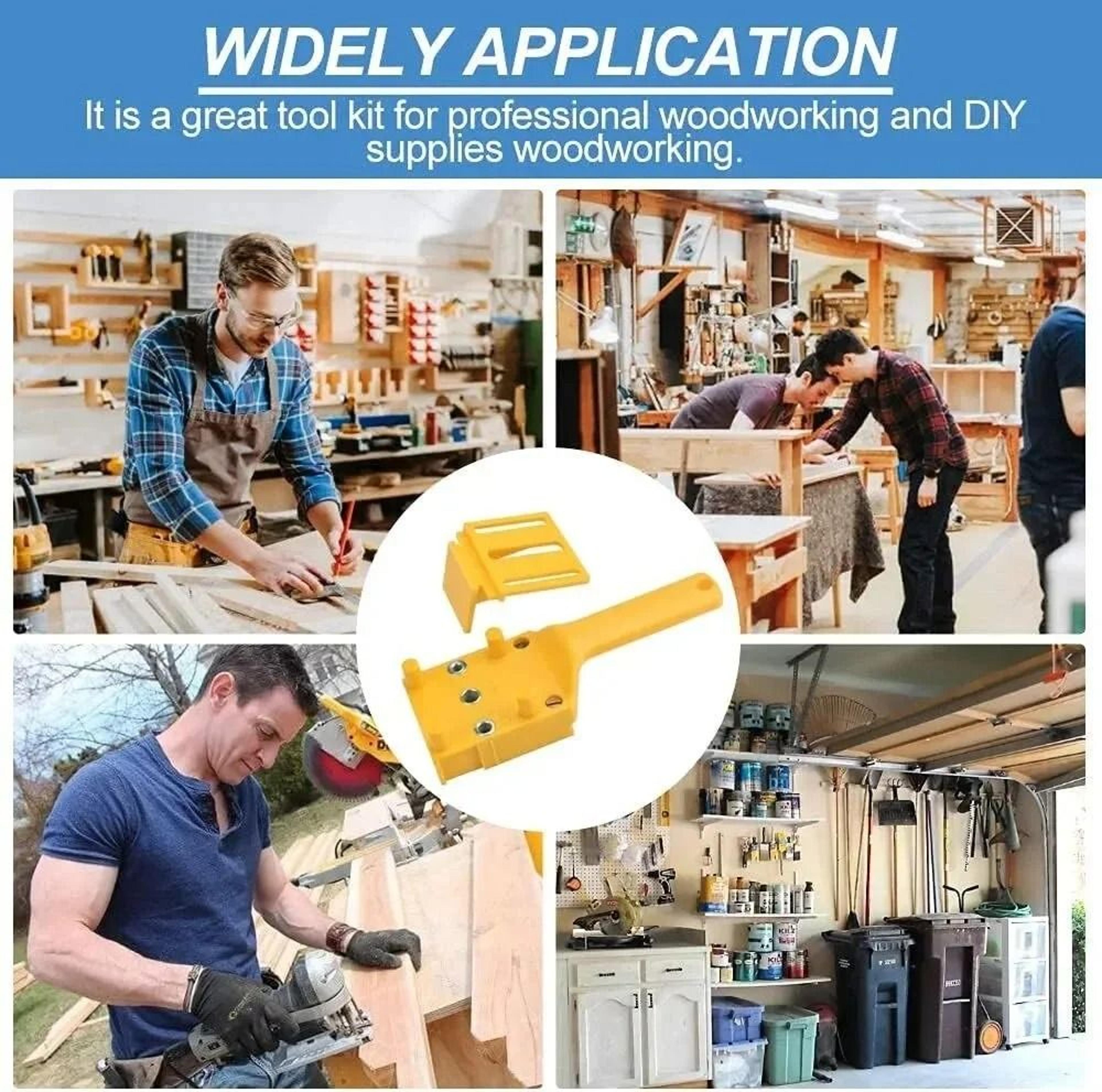 Woodworking Drill Guide And Hole Locator Tool 5