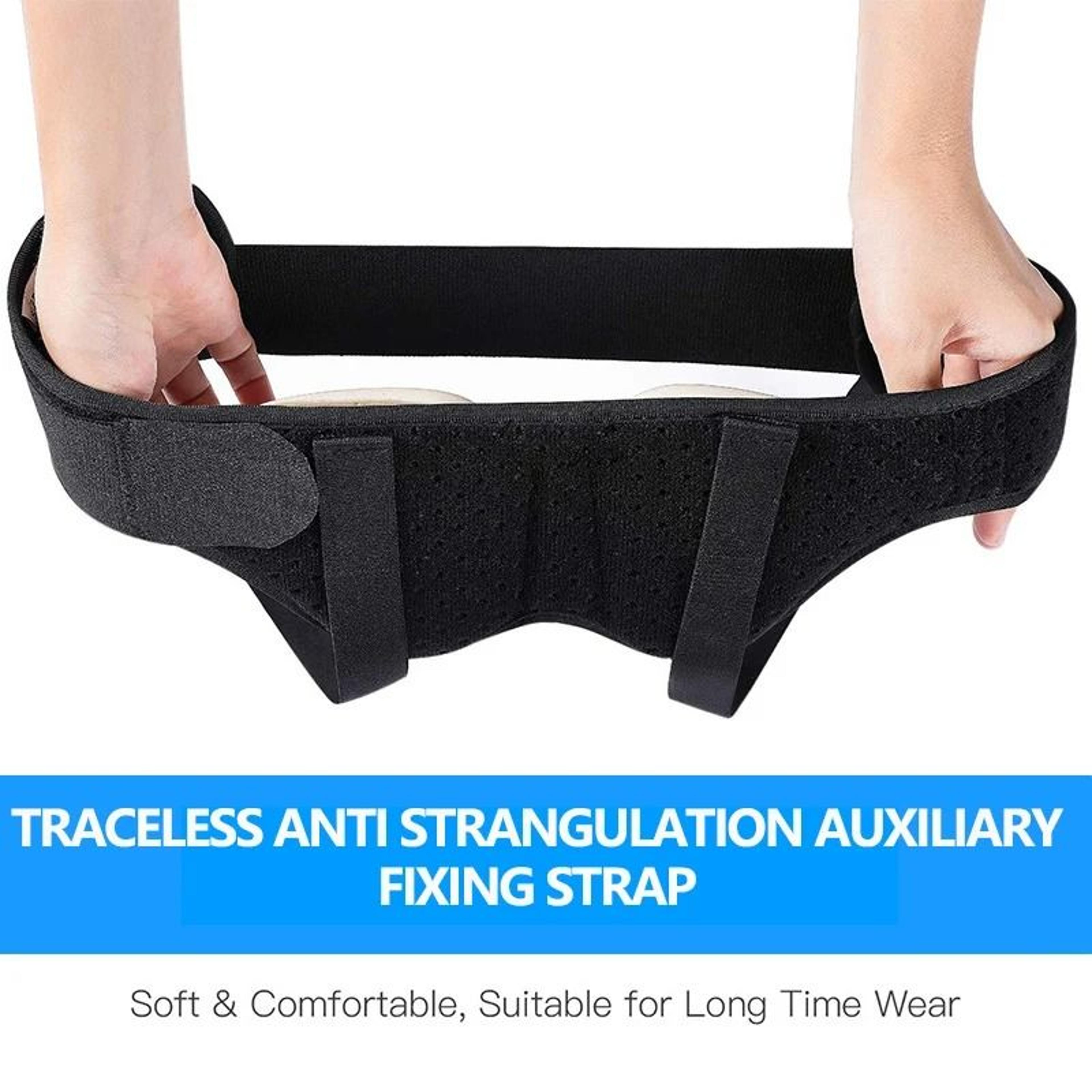 Adjustable Hernia Support Belt For Men With Dual Compression Pads 2