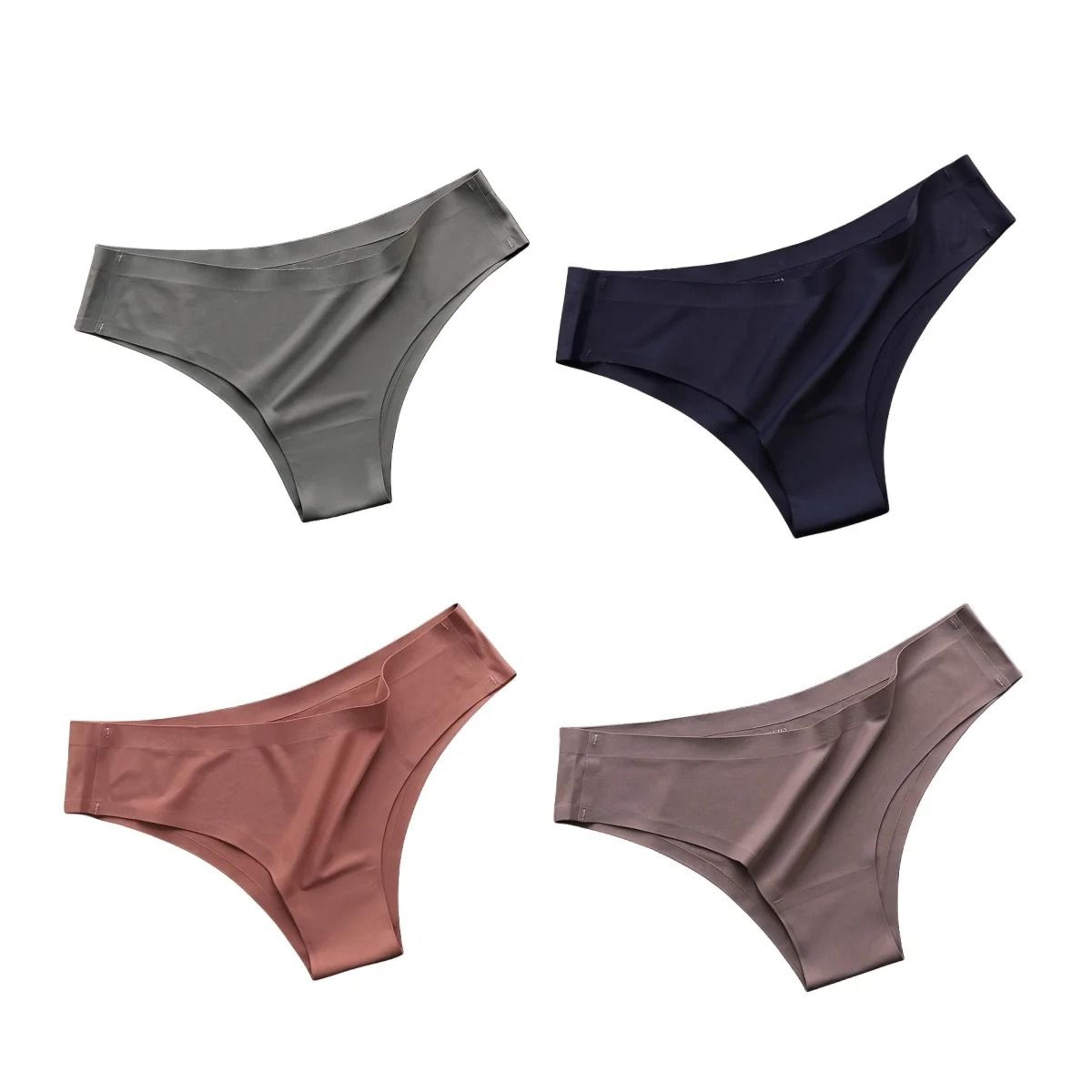 Seamless Ice Silk Panties For Women With Soft Low Waist Fit 6