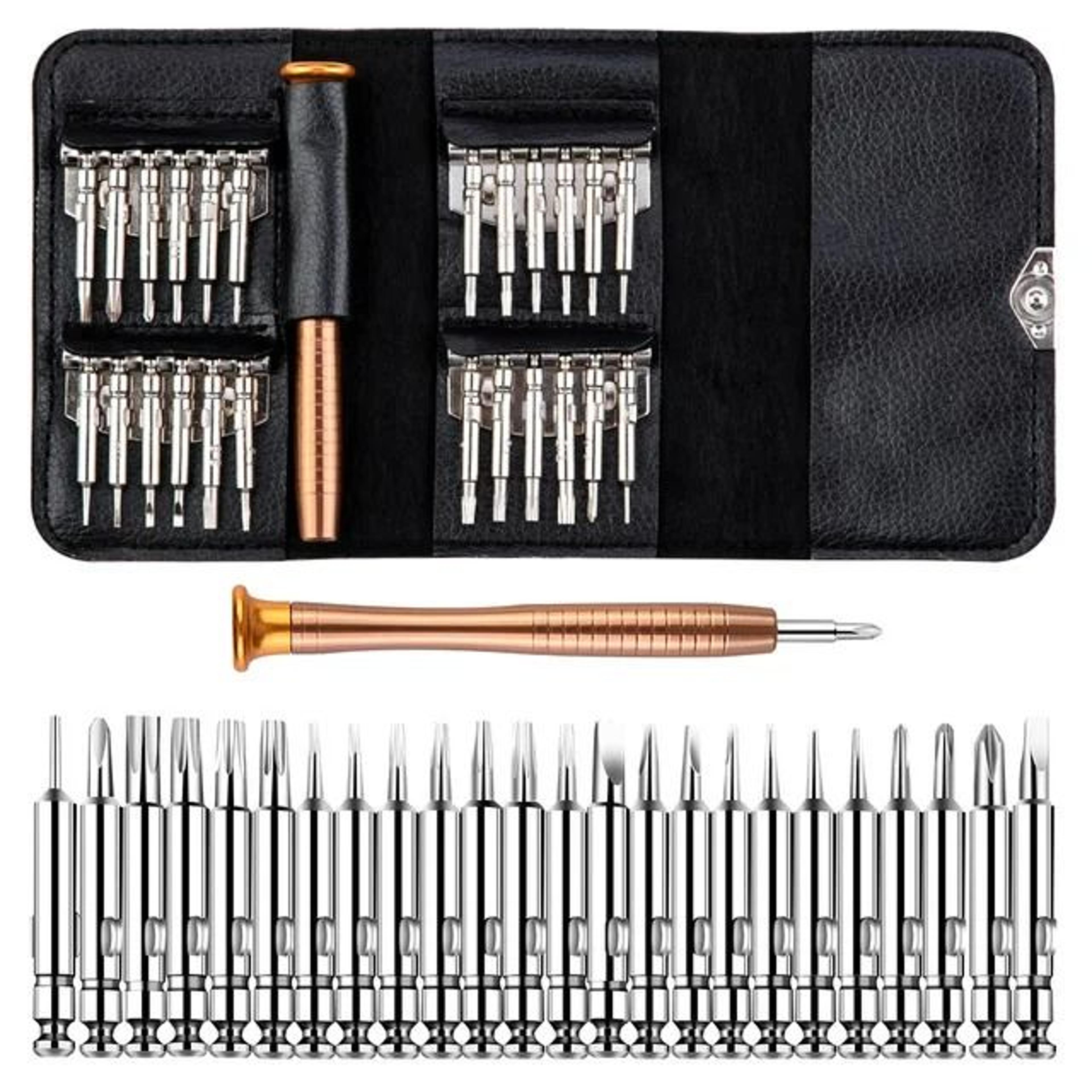 Precision Magnetic Screwdriver Set With Multi Bit Options For Electronics And Home Repair 6