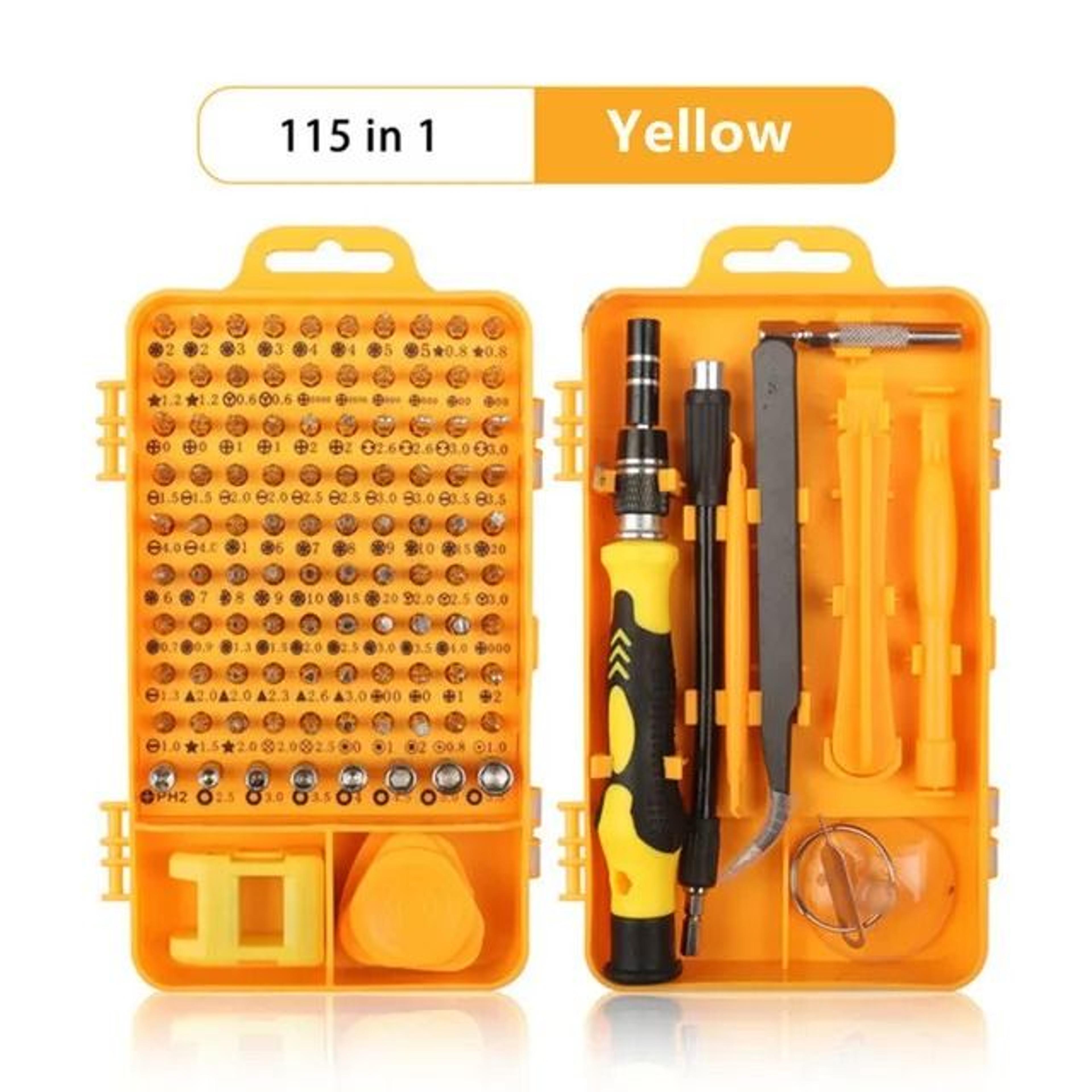 Precision Magnetic Screwdriver Set With Multi Bit Options For Electronics And Home Repair 8