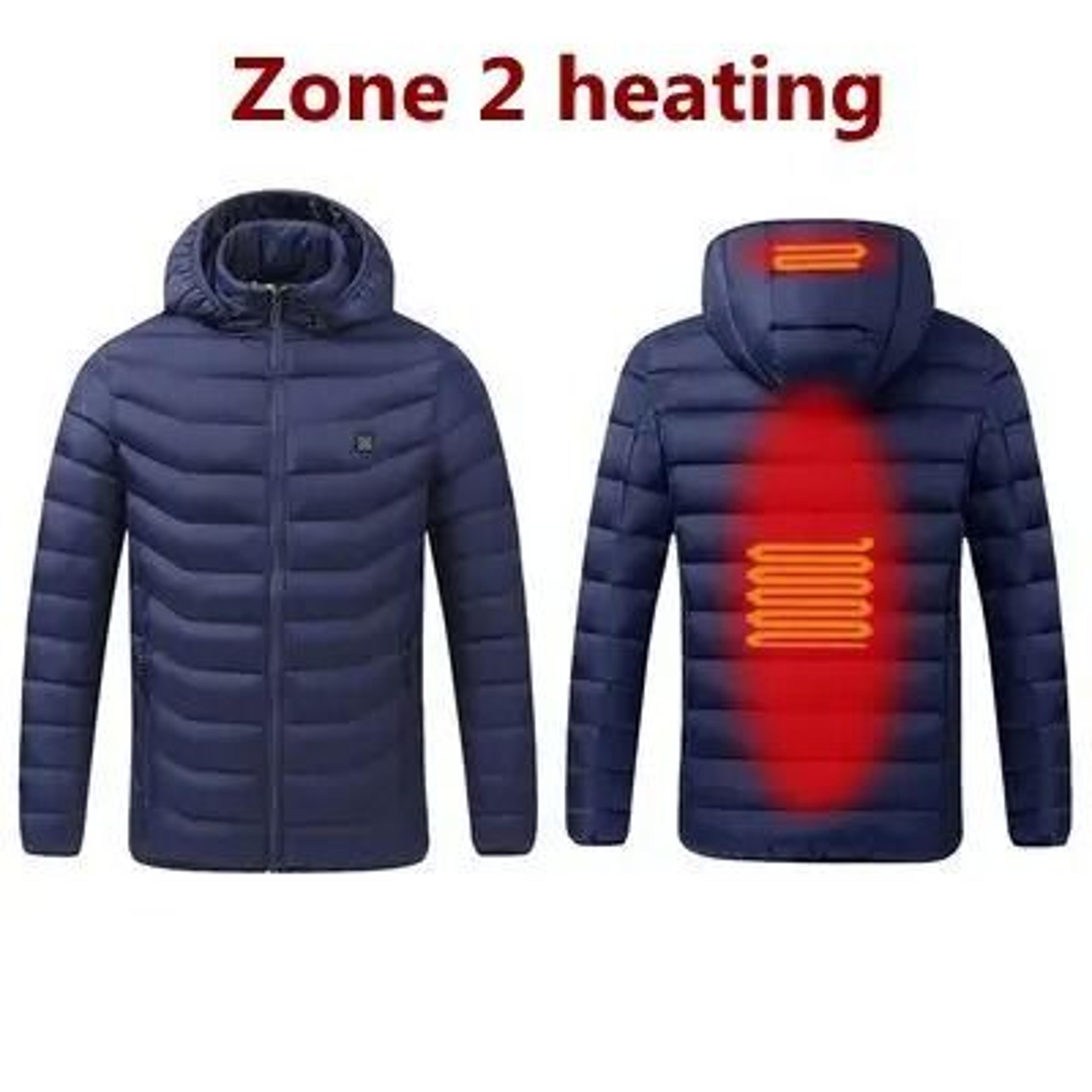Smart Heated Winter Parka Jacket With Adjustable USB Heating And Thermostat Control 11