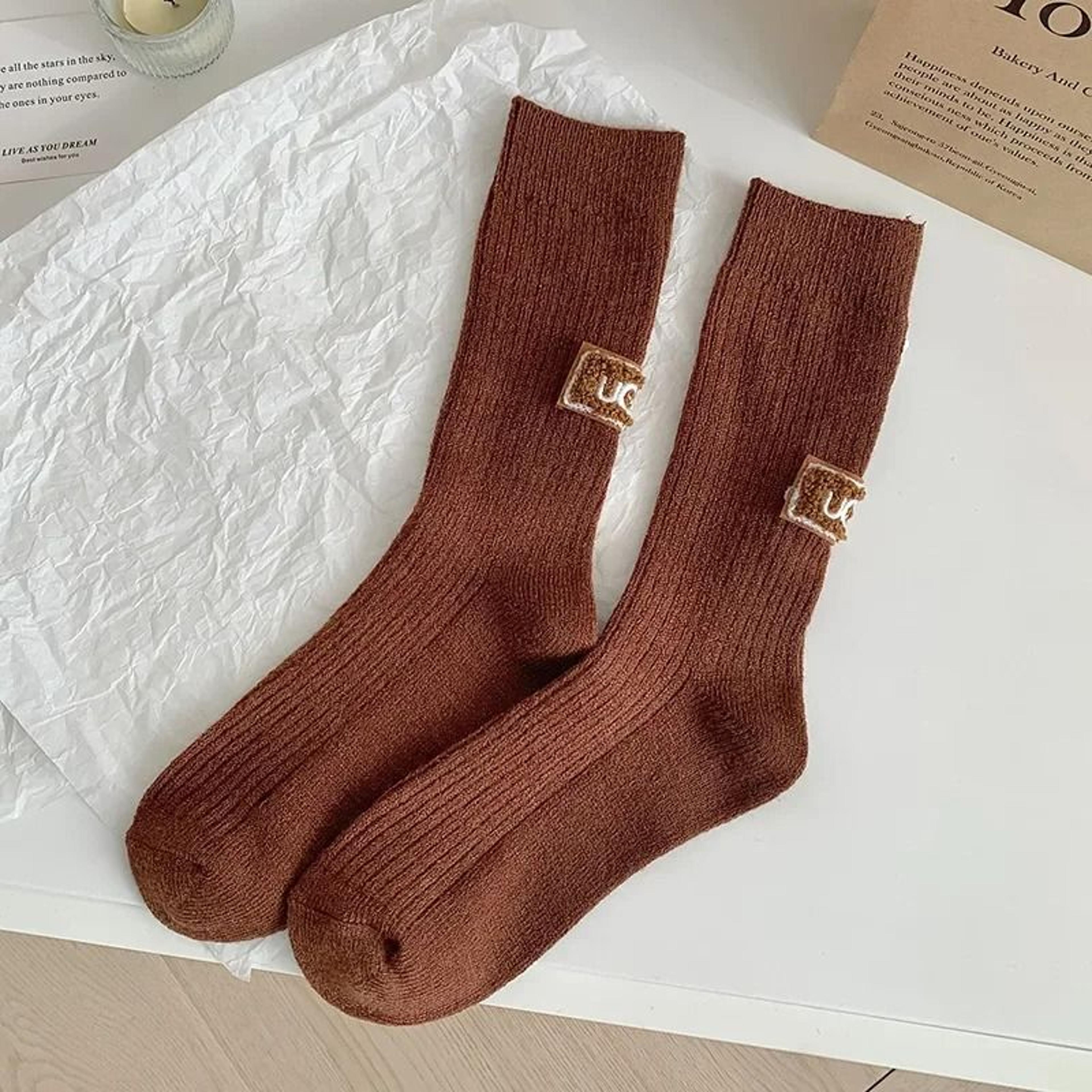 Cozy Winter Knit Socks For Women 5