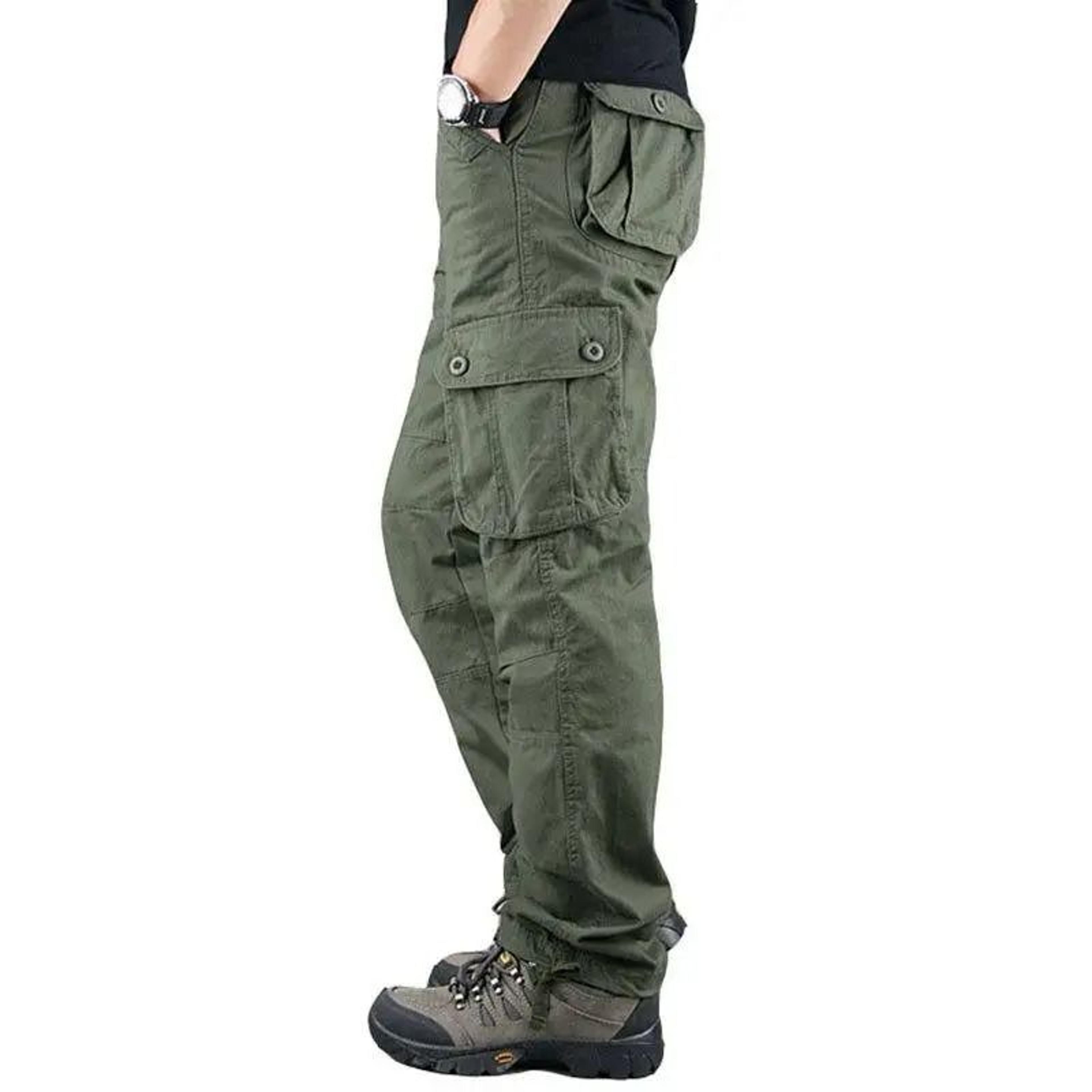 Mens Outdoor Tactical Work Pants With Multi Pockets 5