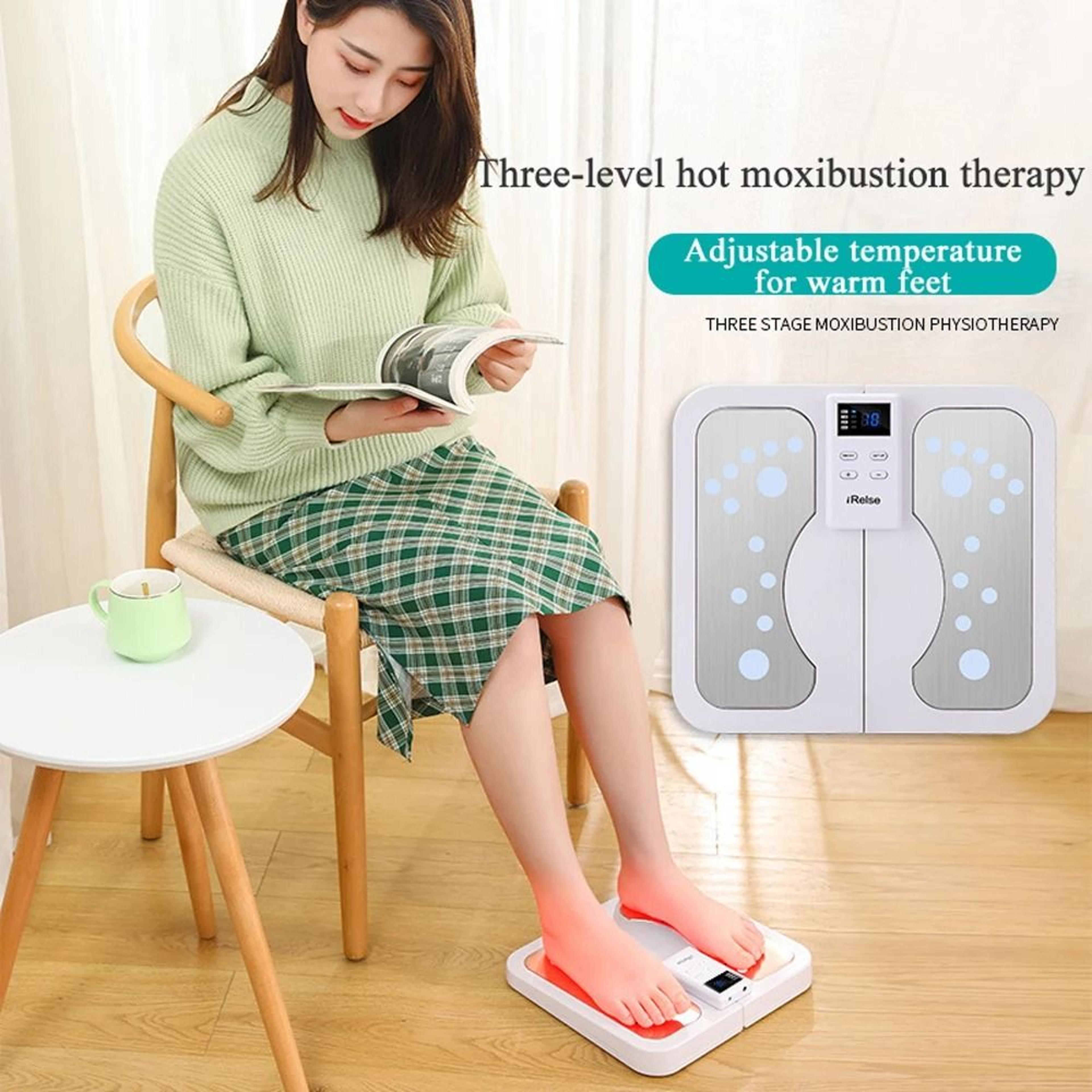 Smart Electric Foot Circulation Massager With Heat And Pulse Therapy 1