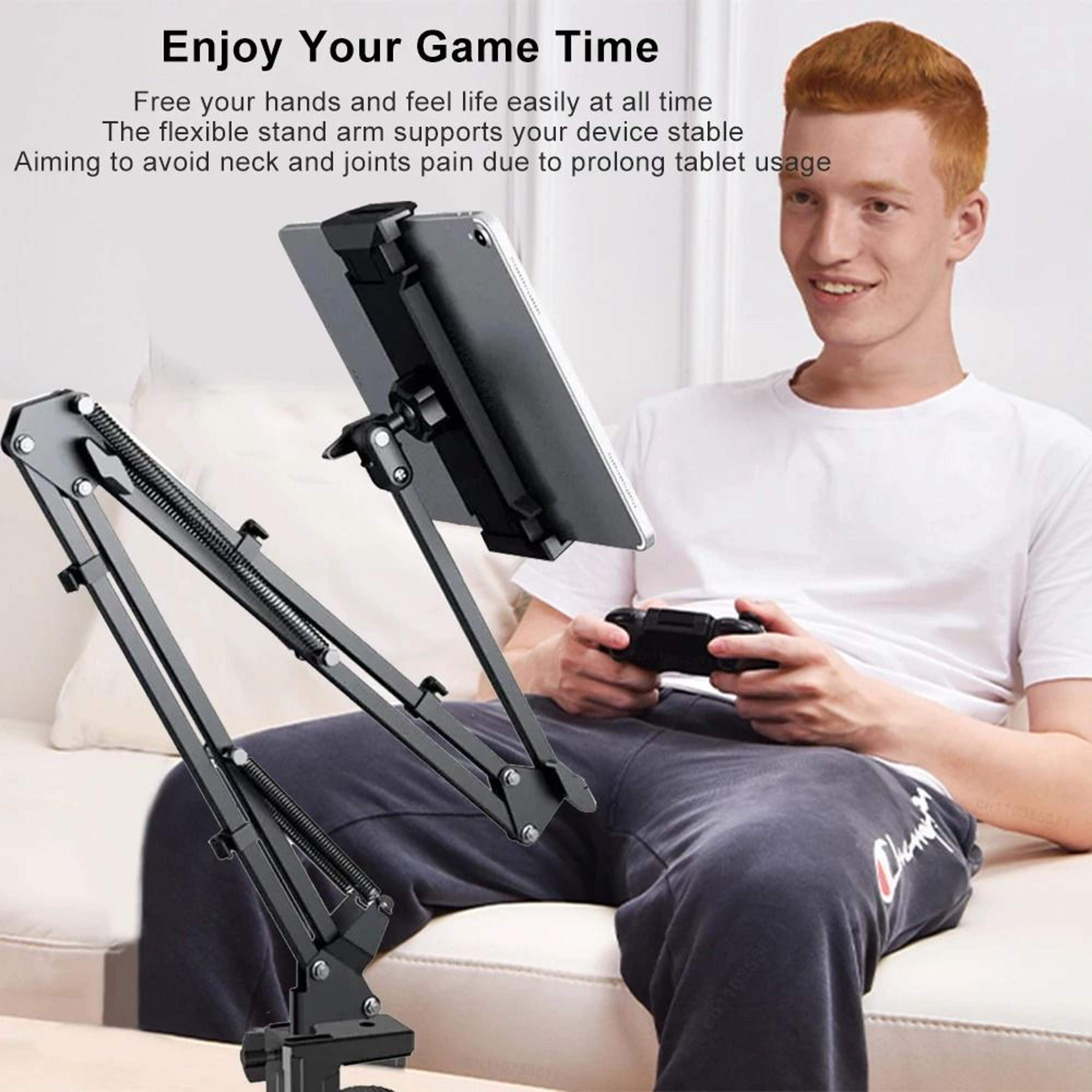 Adjustable Tablet Holder With 360 Degree Rotating Arm For Bed And Desk 4