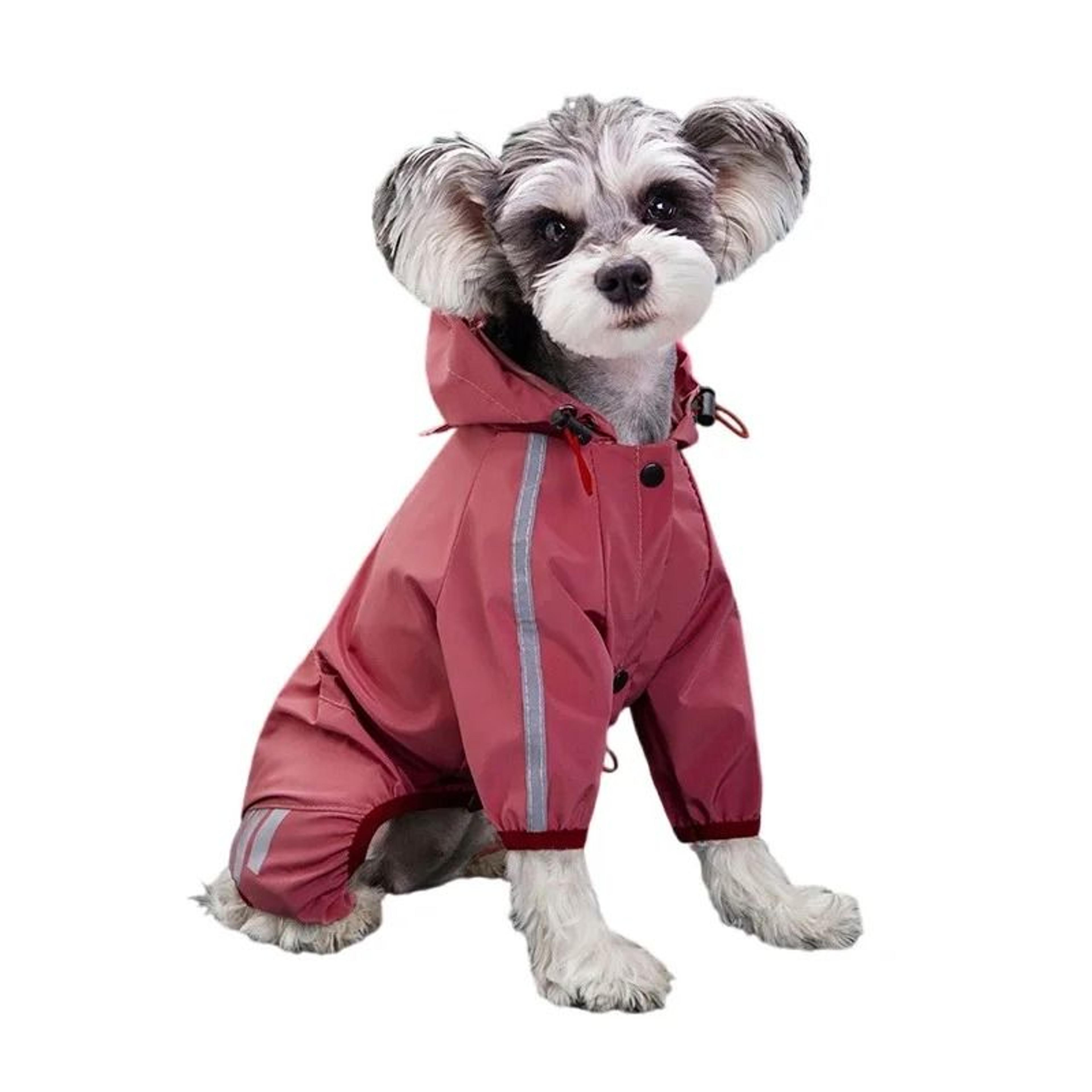 Reflective Waterproof Dog Raincoat With Full Coverage Design 3