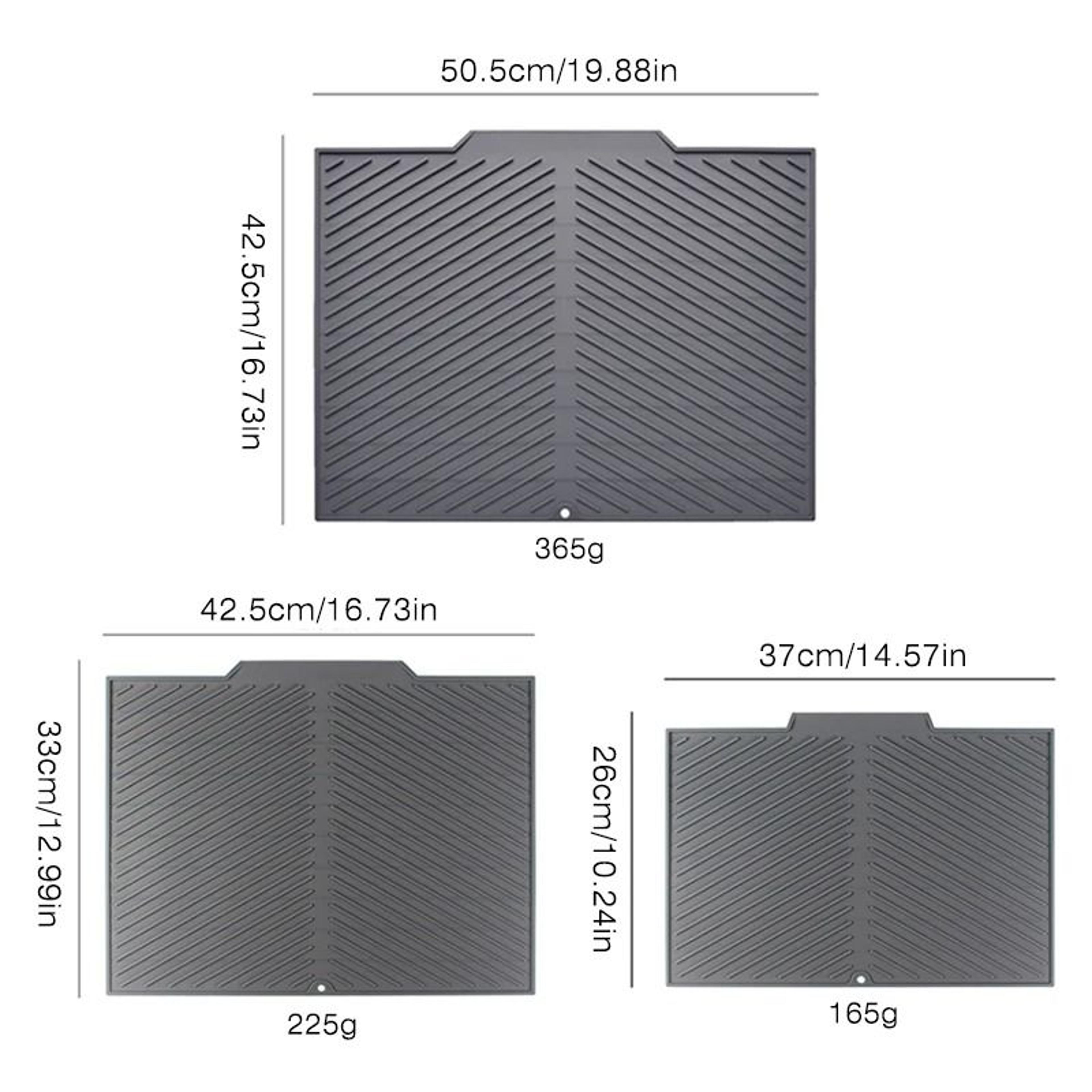 Silicone Dish Drying Mat For Pots Plates And Utensils 5