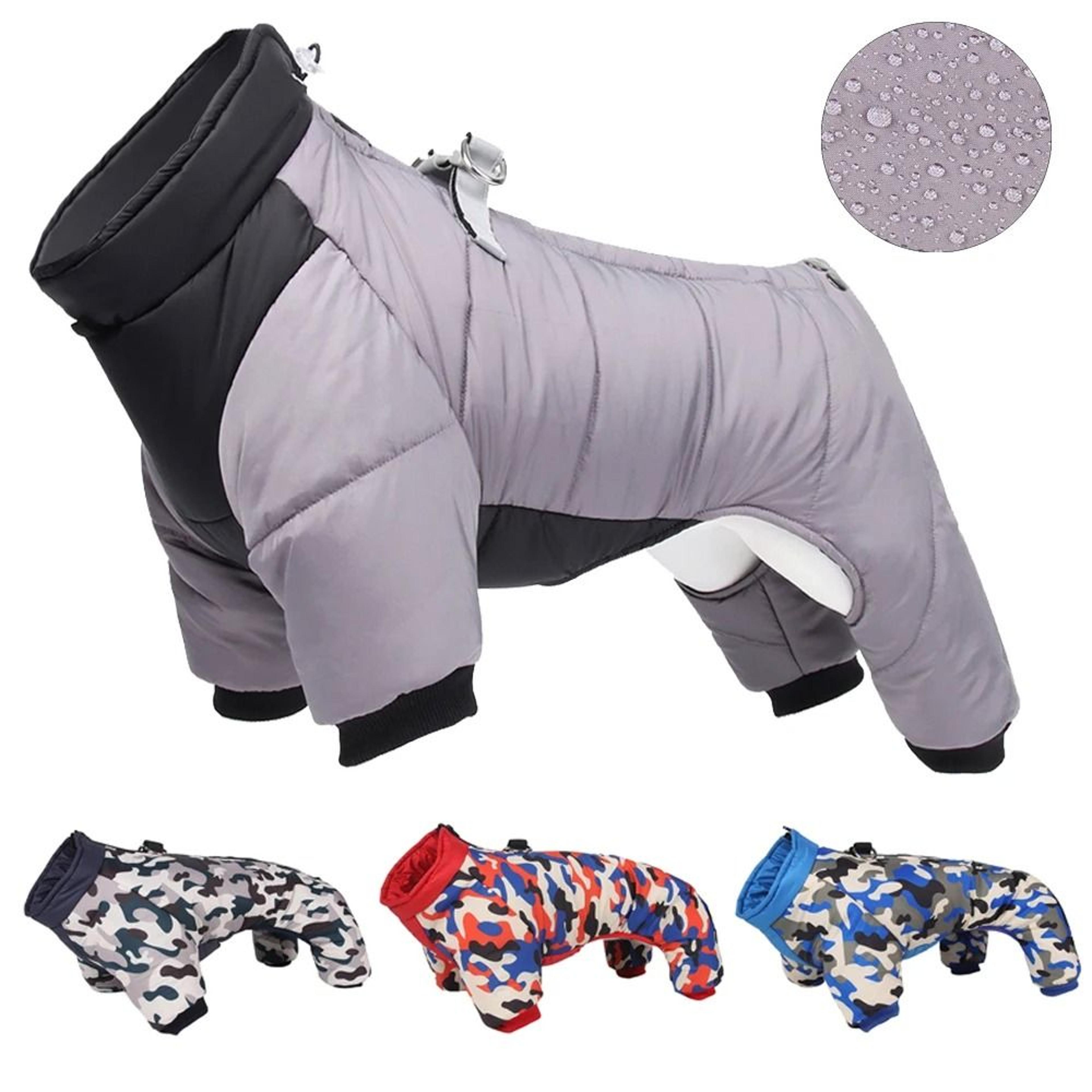 Outdoor Storm Dog Jacket With Reflective Design 0