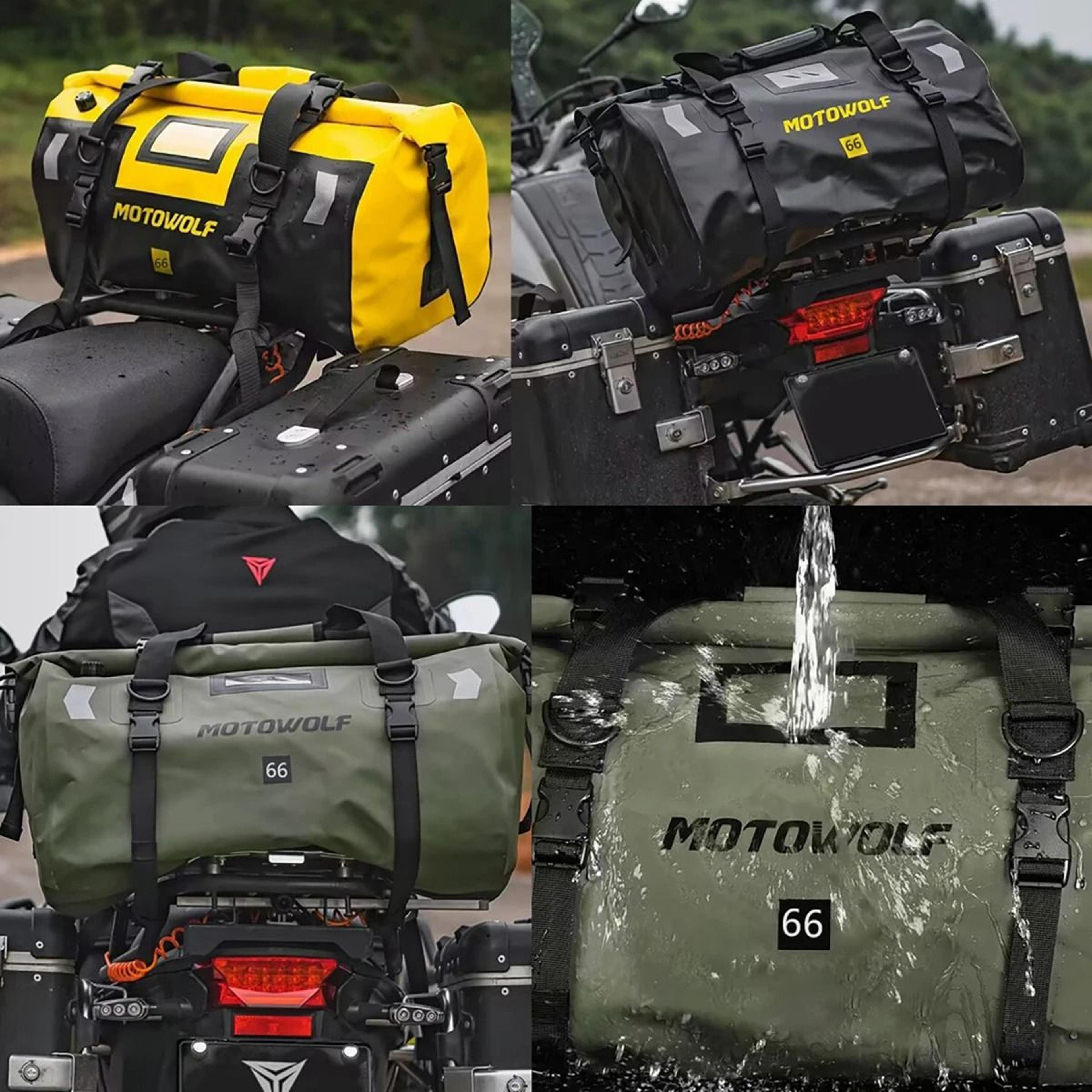 Waterproof Motorcycle Dry Bag With Reflective Design For Outdoor Travel 1
