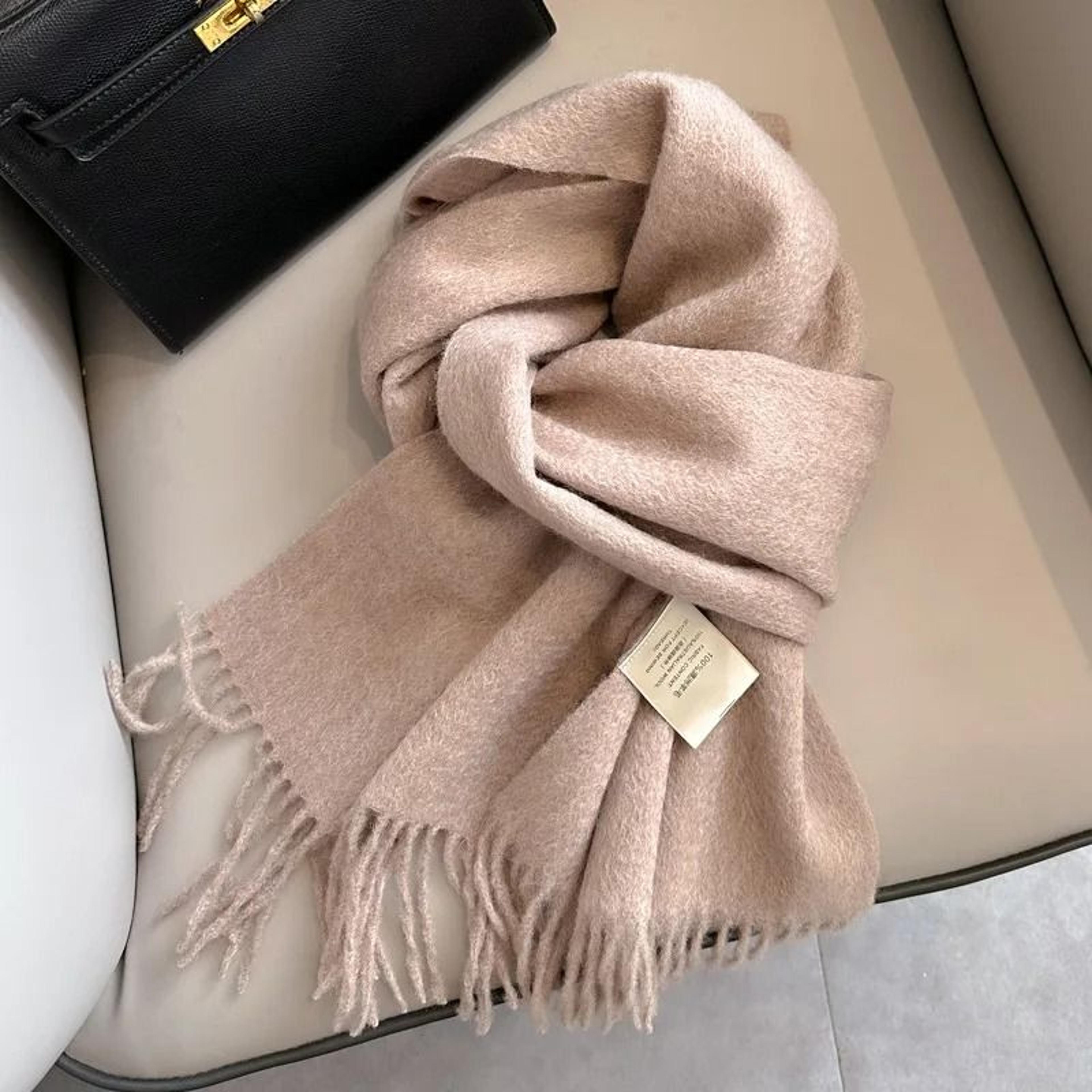 Classic Wool Winter Scarf For Men And Women 11