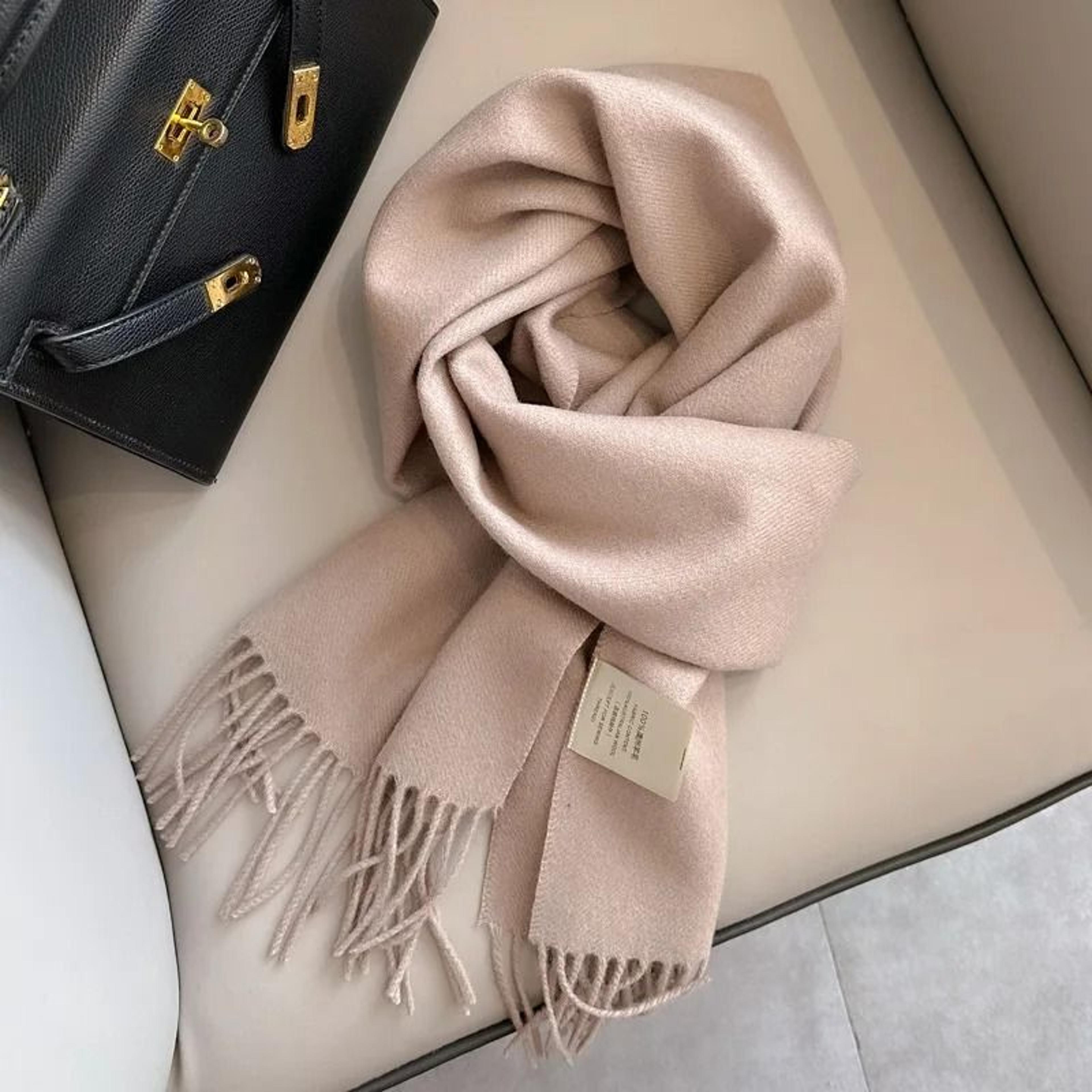 Classic Wool Winter Scarf For Men And Women 14