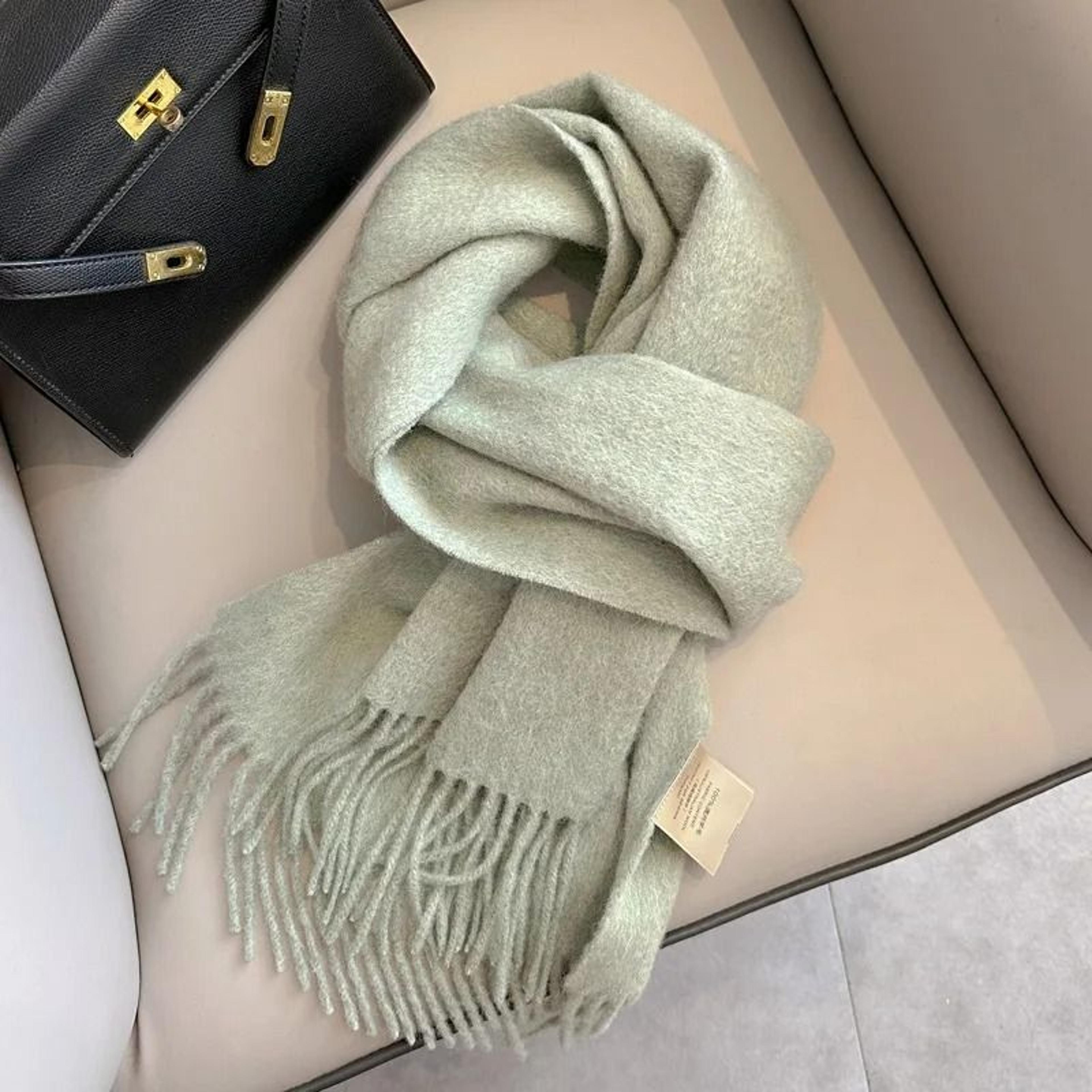 Classic Wool Winter Scarf For Men And Women 19