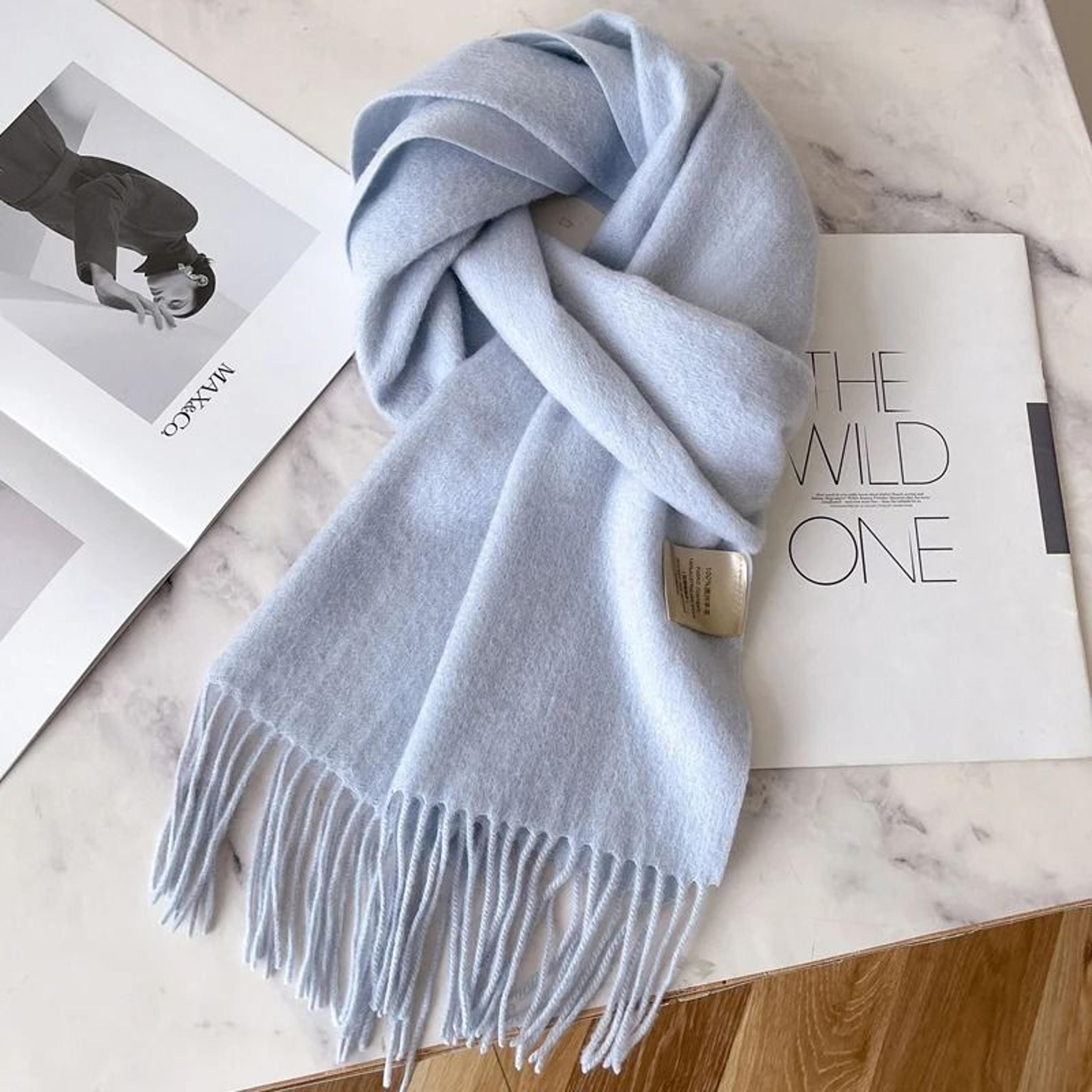 Classic Wool Winter Scarf For Men And Women 27