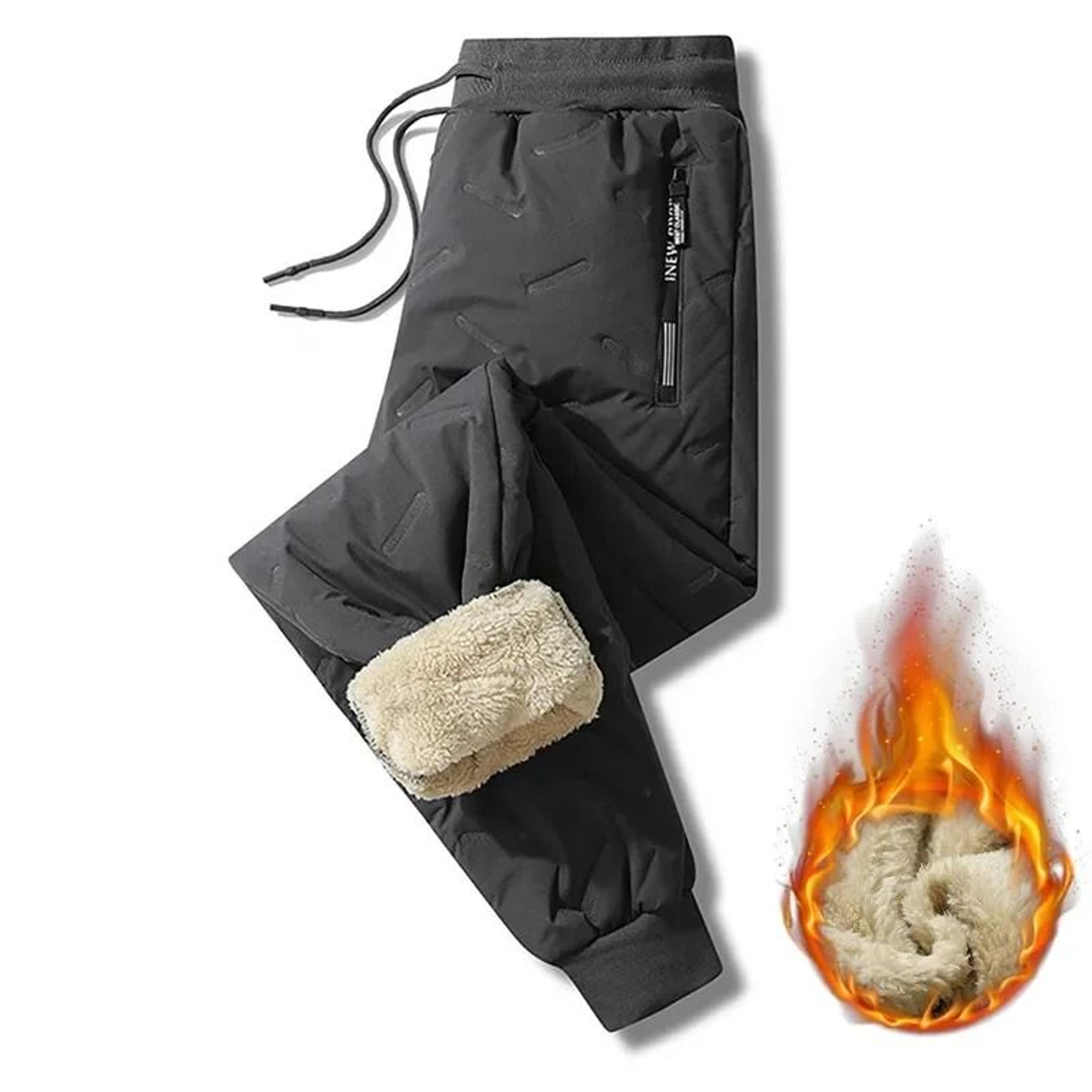 Mens Winter Thermal Fleece Sweatpants 3