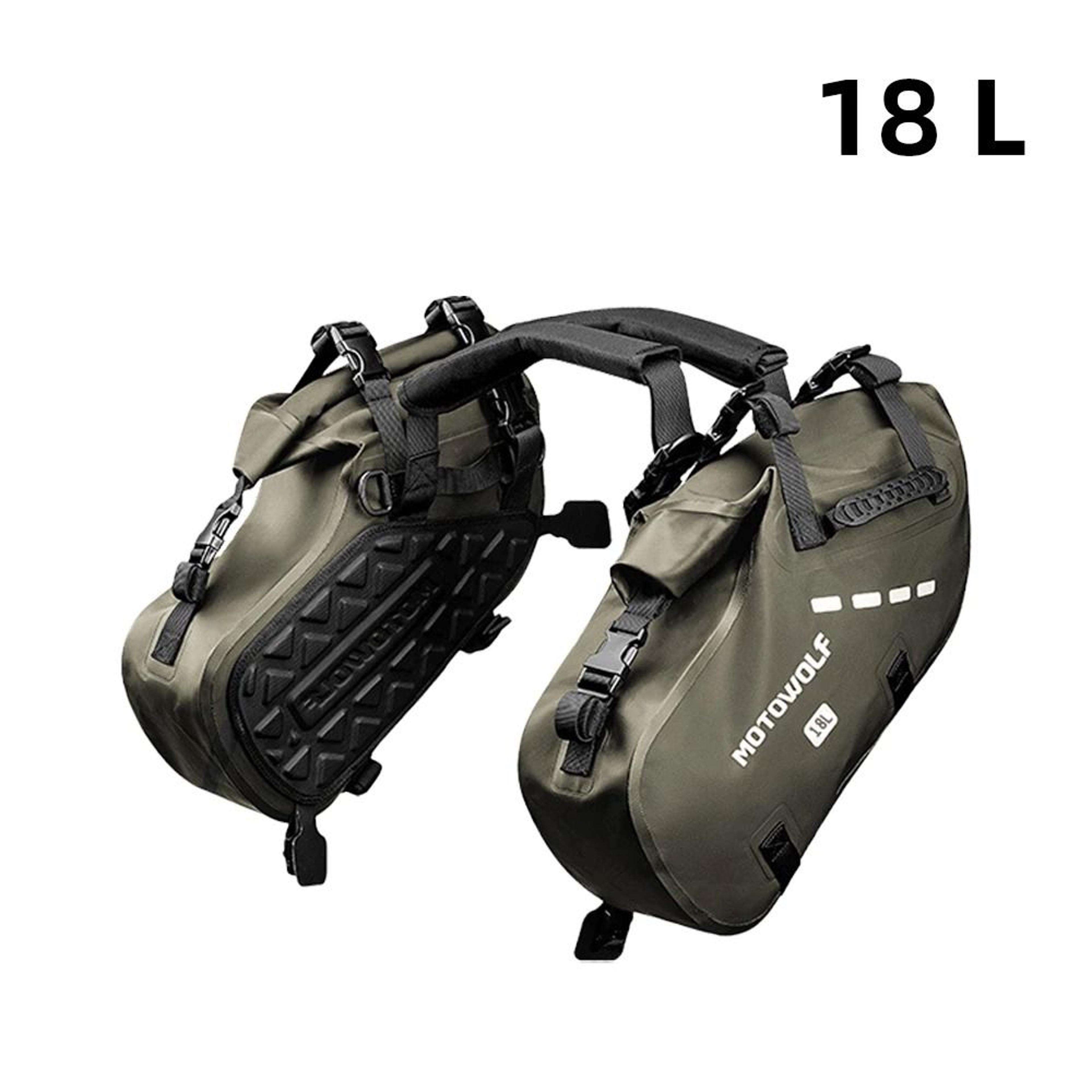 Waterproof Motorcycle Saddle And Pannier Bag With Large Capacity Storage 10