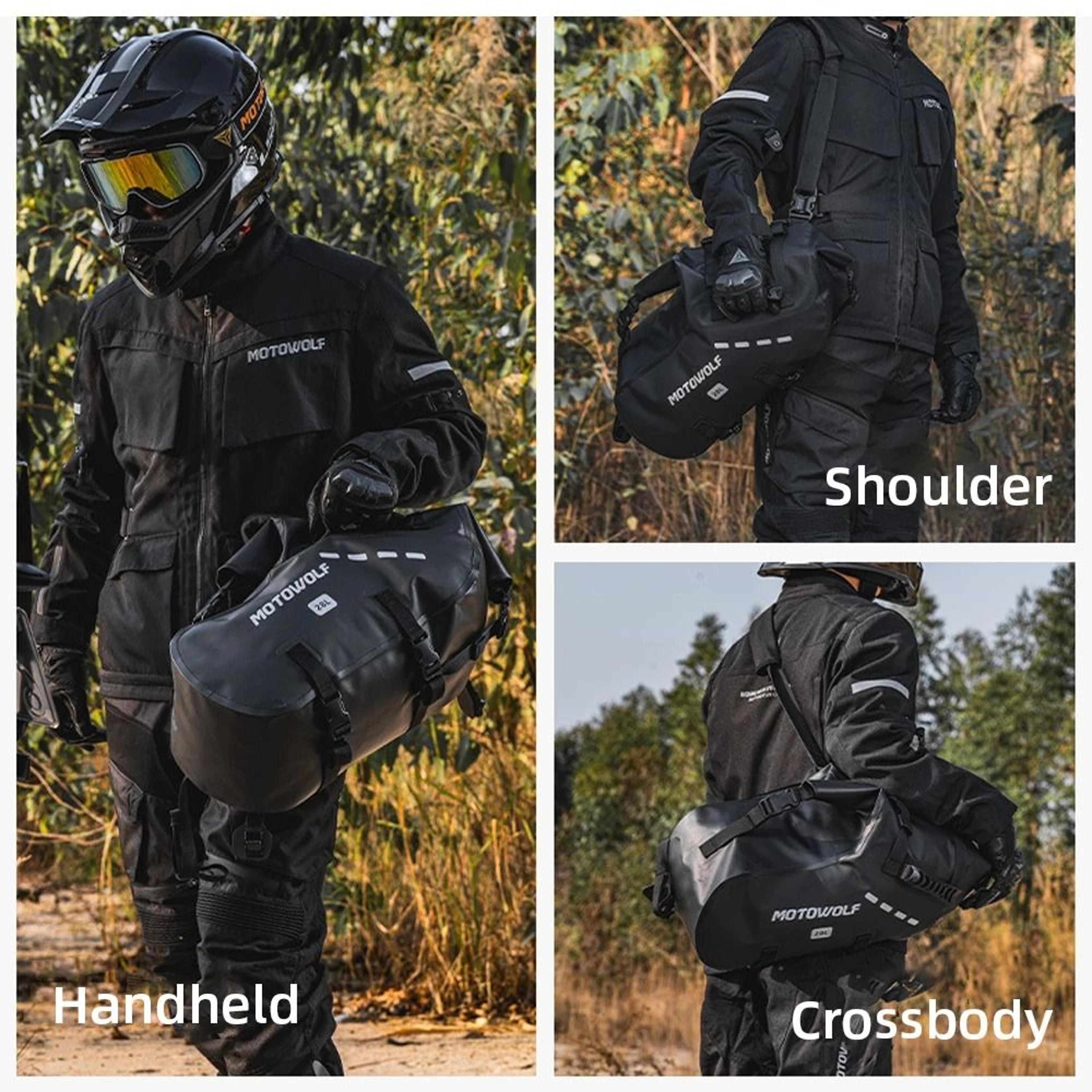 Waterproof Motorcycle Saddle And Pannier Bag With Large Capacity Storage 4