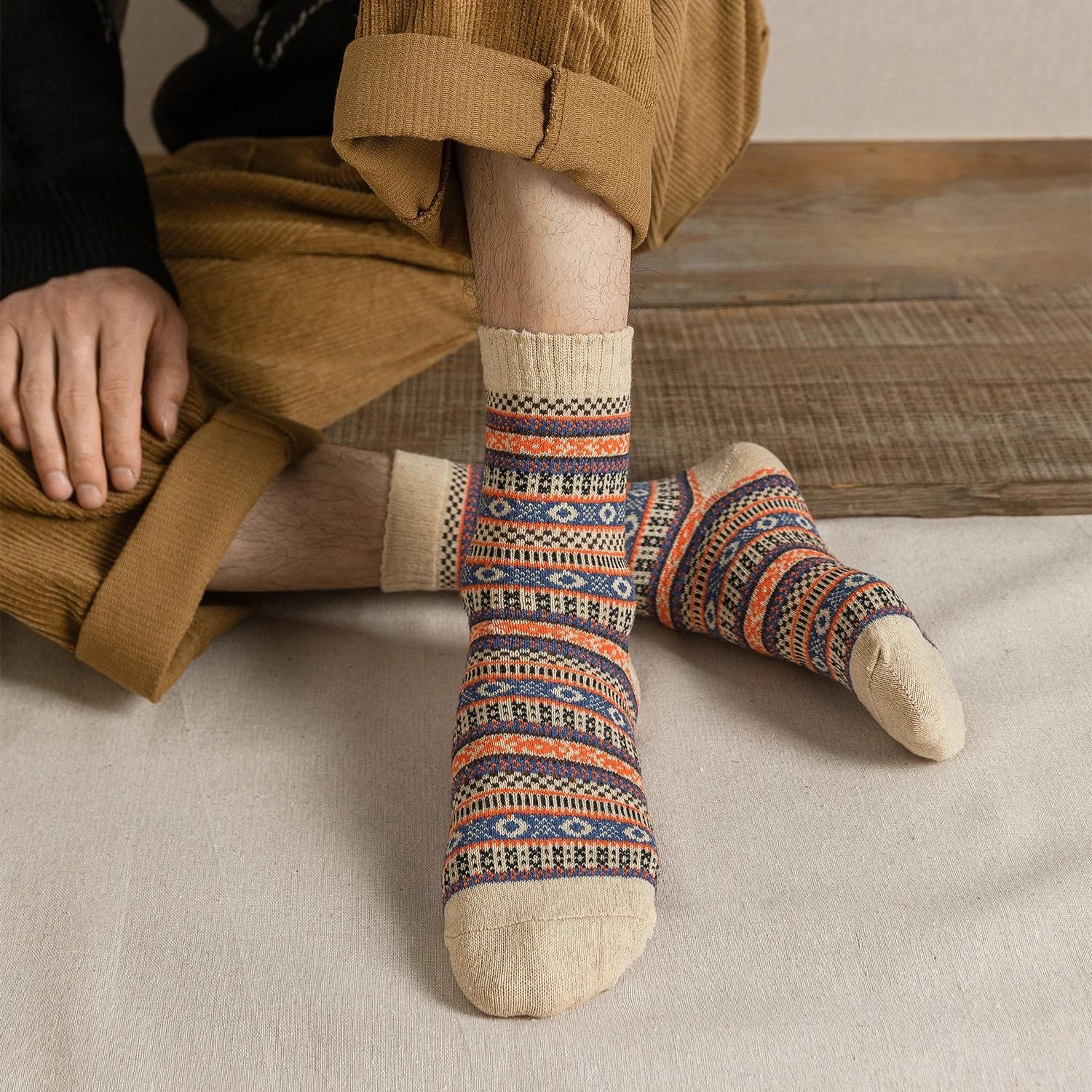 Cozy Winter Wool Socks For Men And Women 5 Pairs Set 5