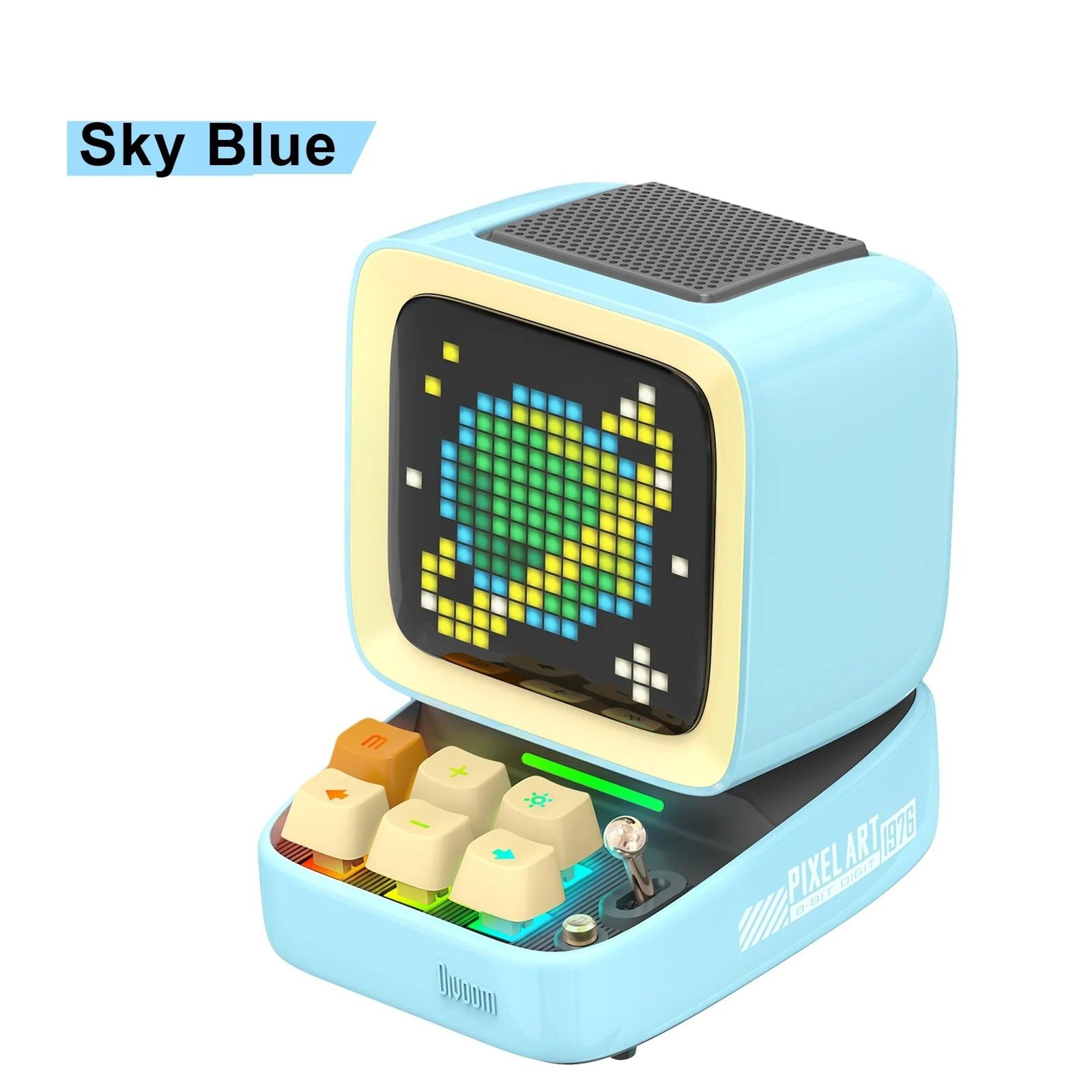 Retro Pixel Art Bluetooth Speaker With DIY LED Display And App Control 7