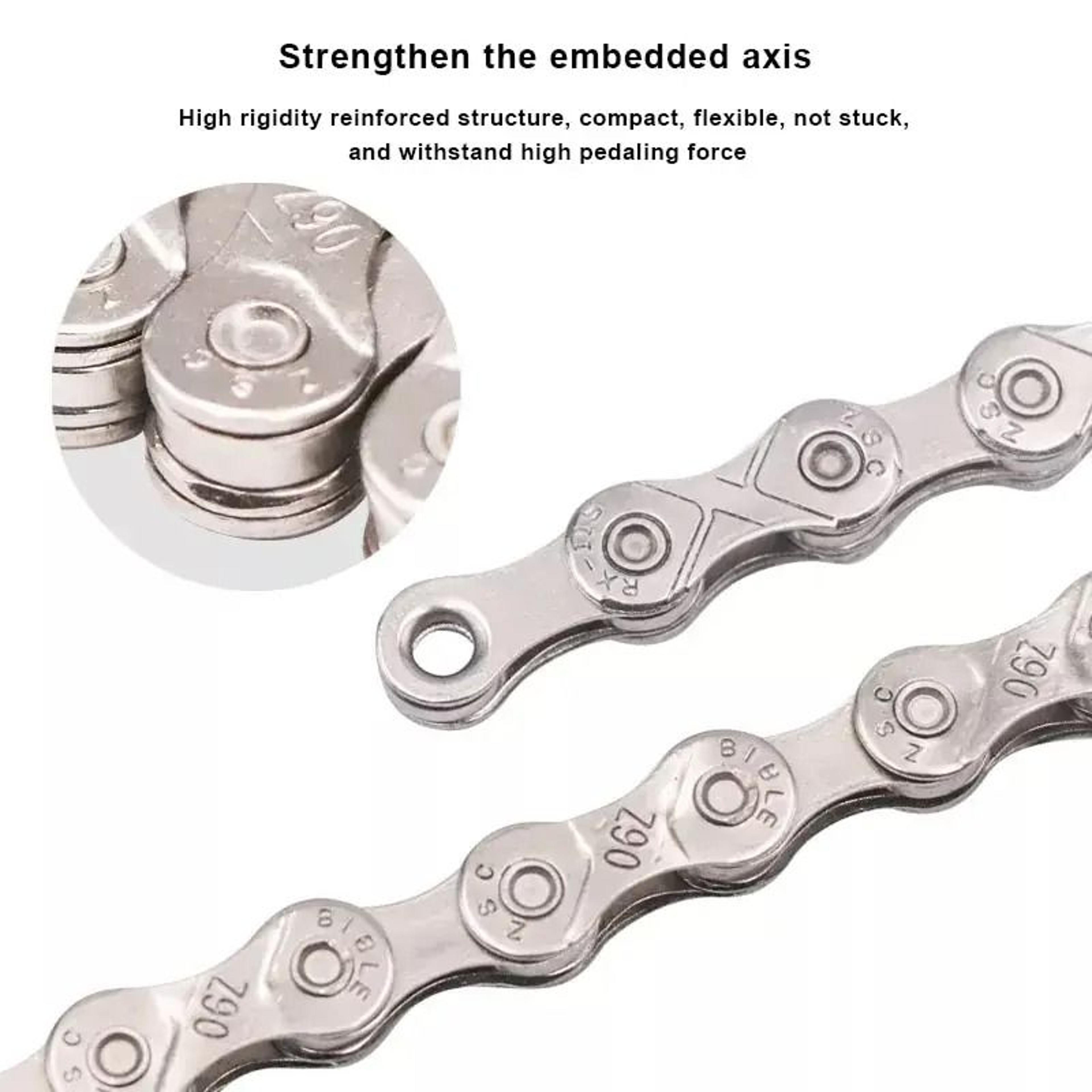 Lightweight MultiSpeed Bicycle Chain For Road And Mountain Bikes 3