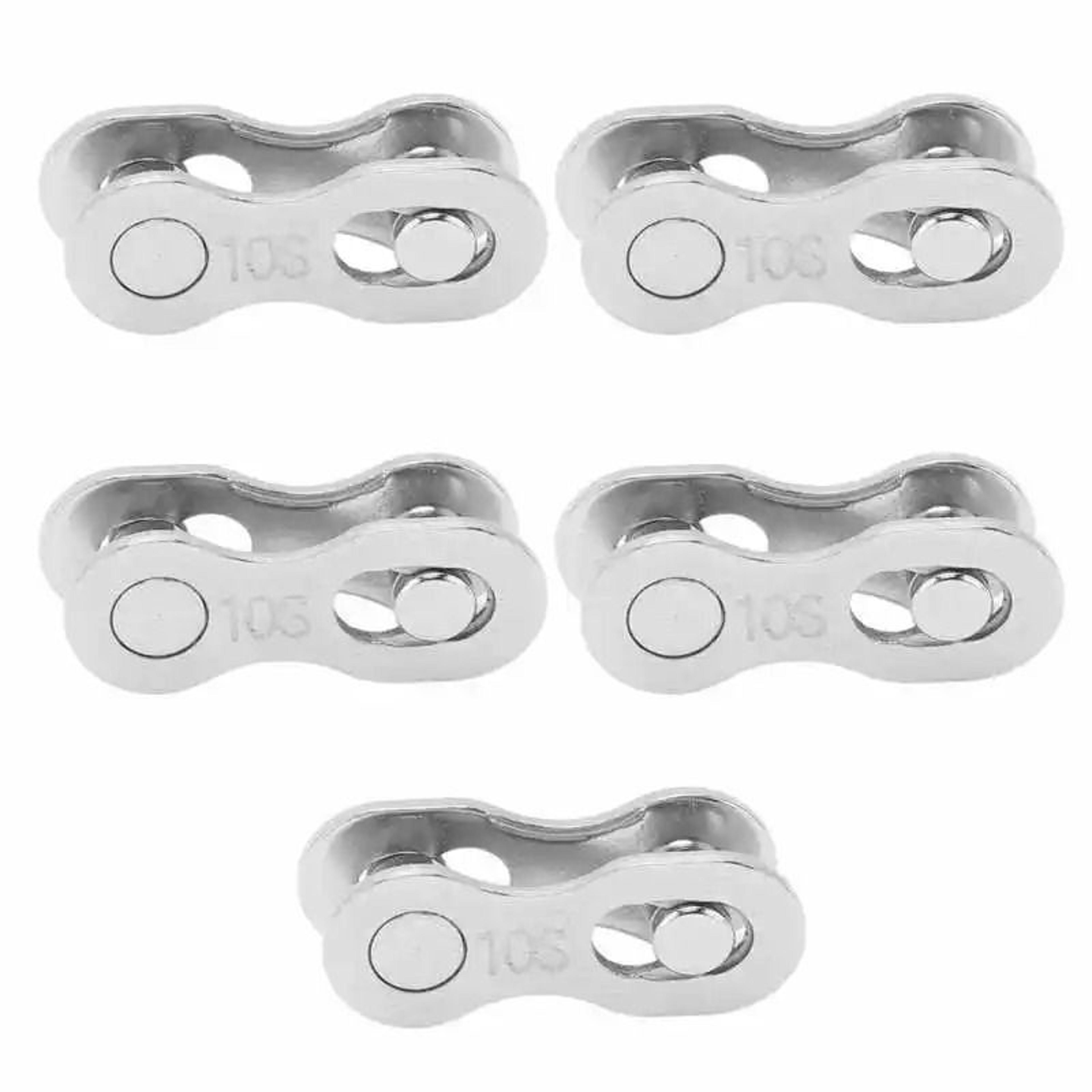 Bicycle Chain Quick Link Connector Set 5 Pairs 9