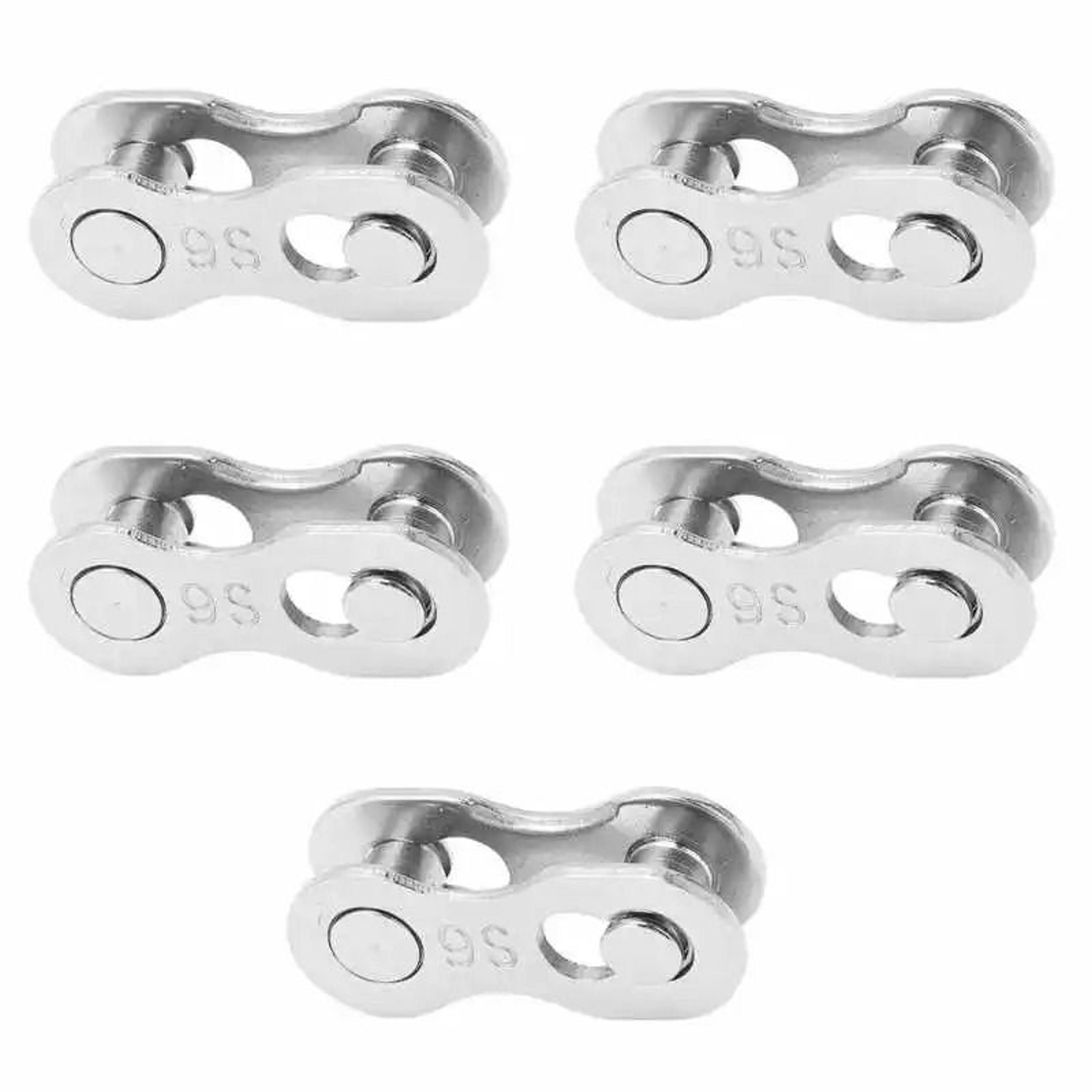 Bicycle Chain Quick Link Connector Set 5 Pairs 8