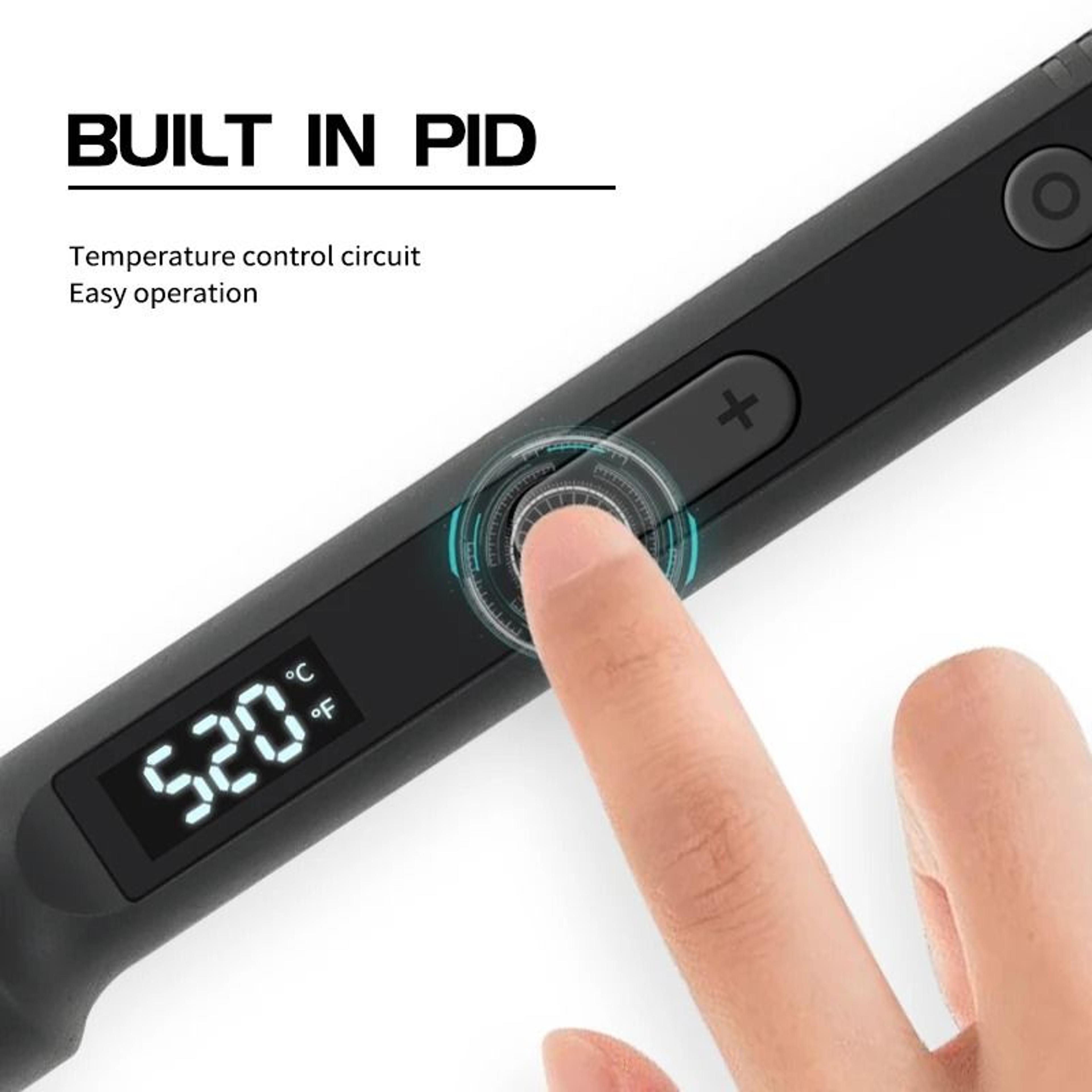 Digital Electric Soldering Iron Kit With Adjustable Temperature 4