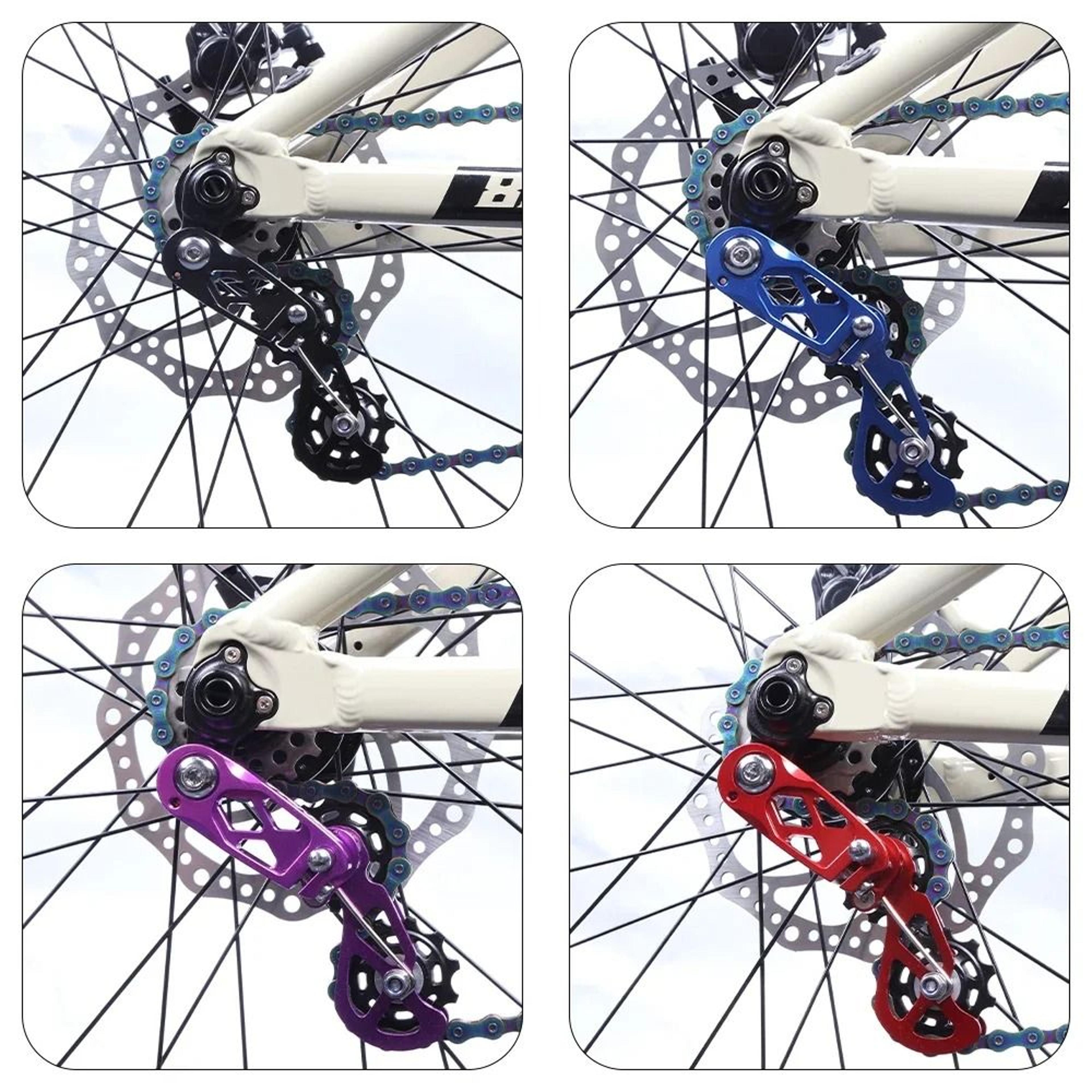 Single Speed Mountain Bike Chain Tensioner With CNC Pulley 2