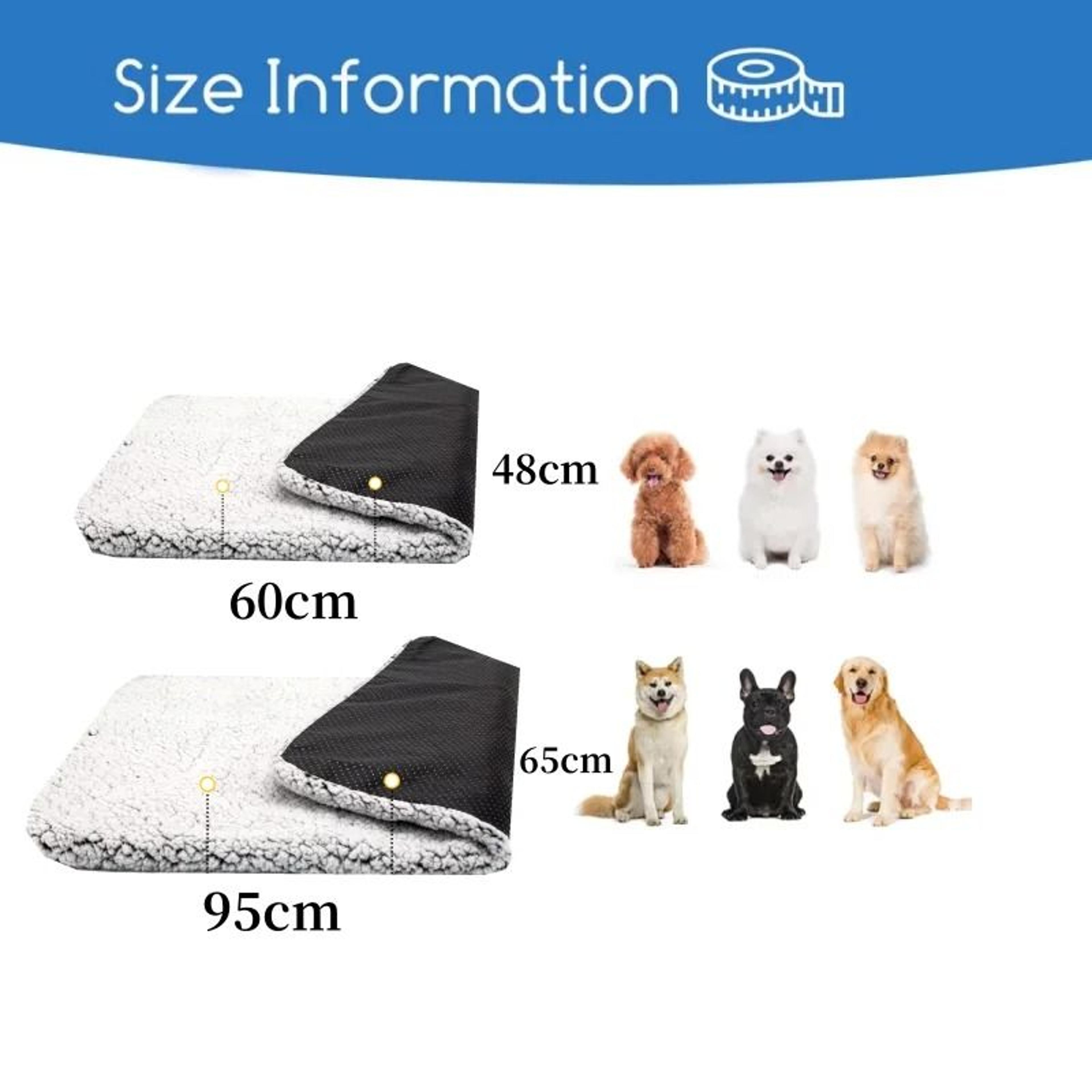 Self Heating Pet Cushion Mat For Dogs And Cats 6