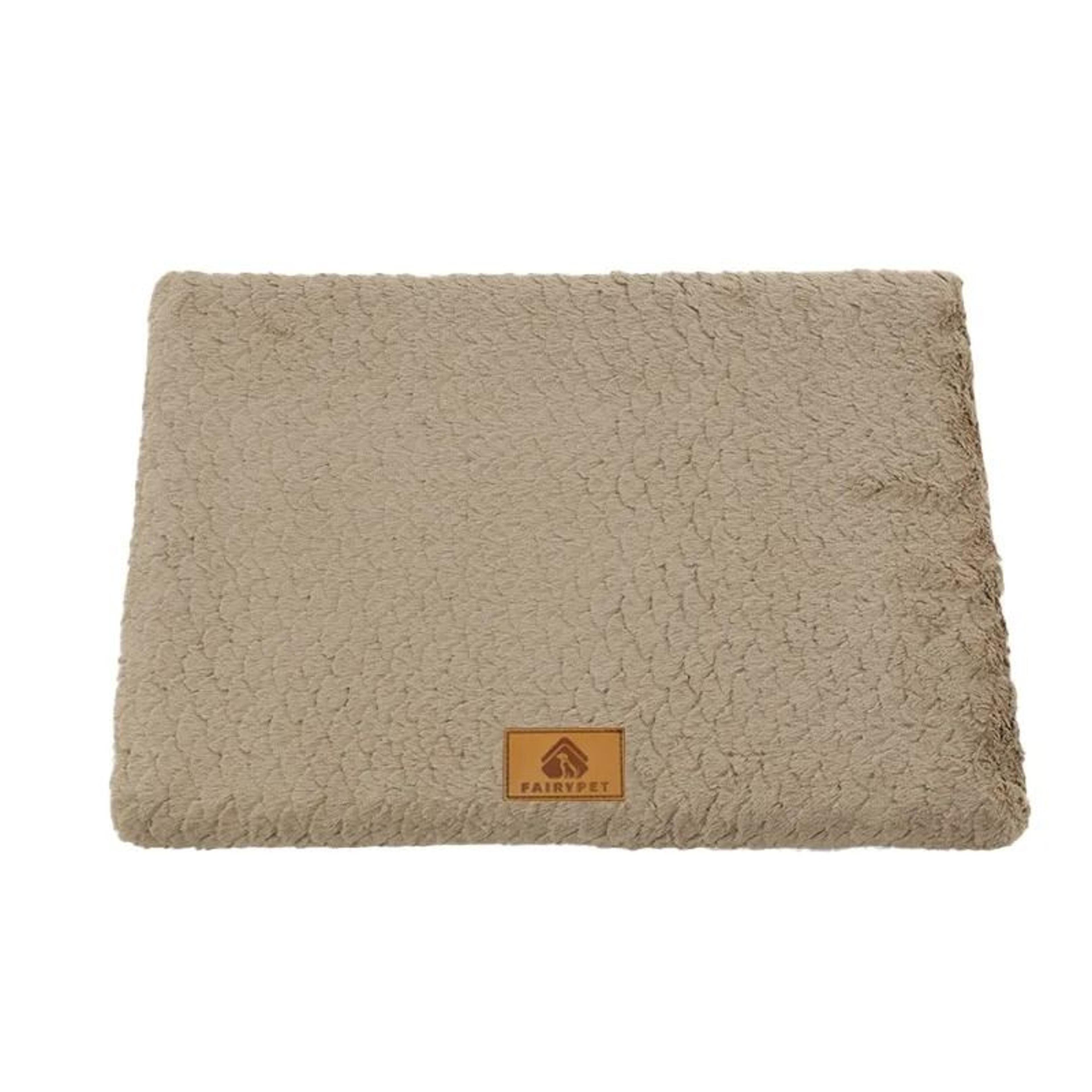 Plush Foam Pet Bed With Washable Cover 5