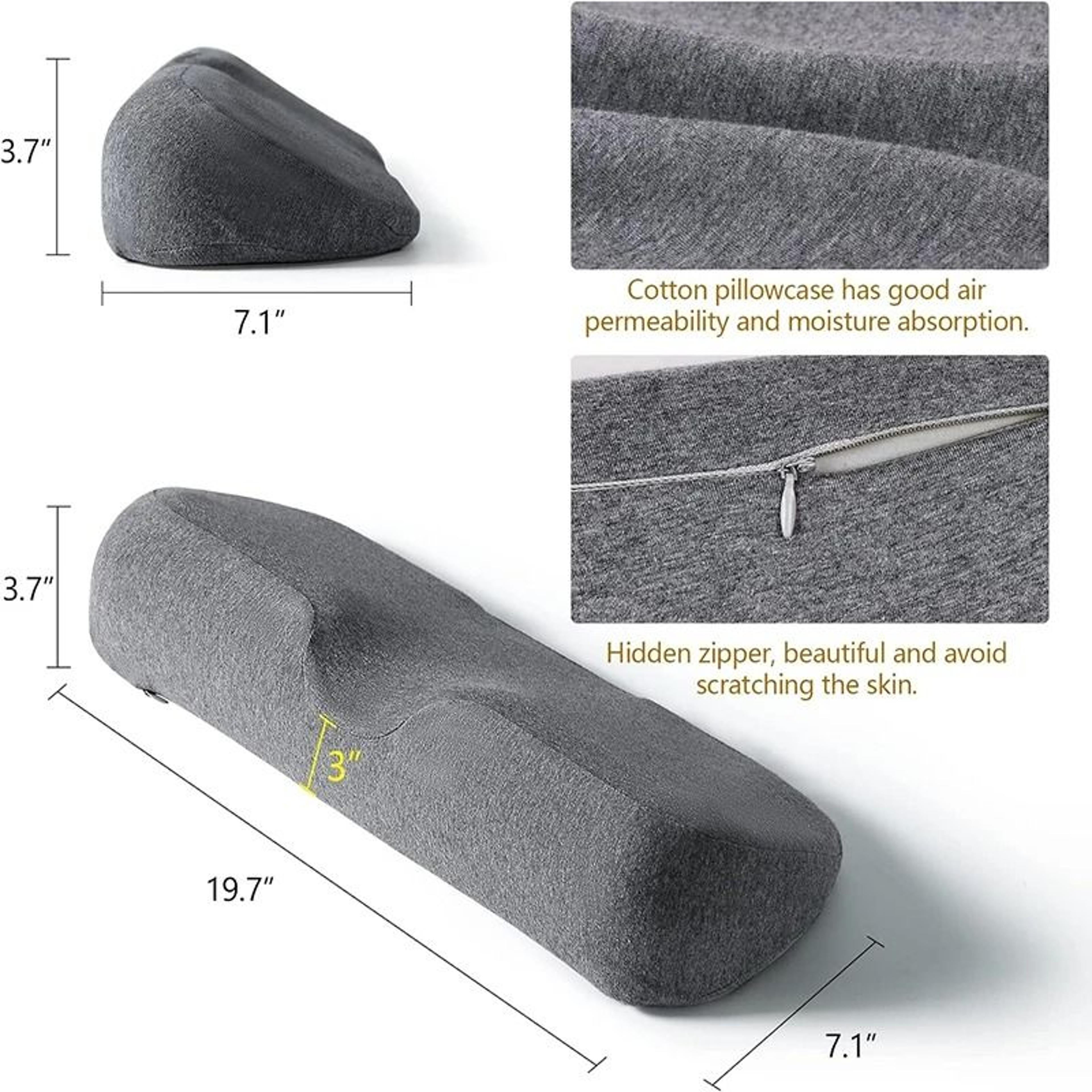 Premium Contour Memory Foam Cervical Pillow 7