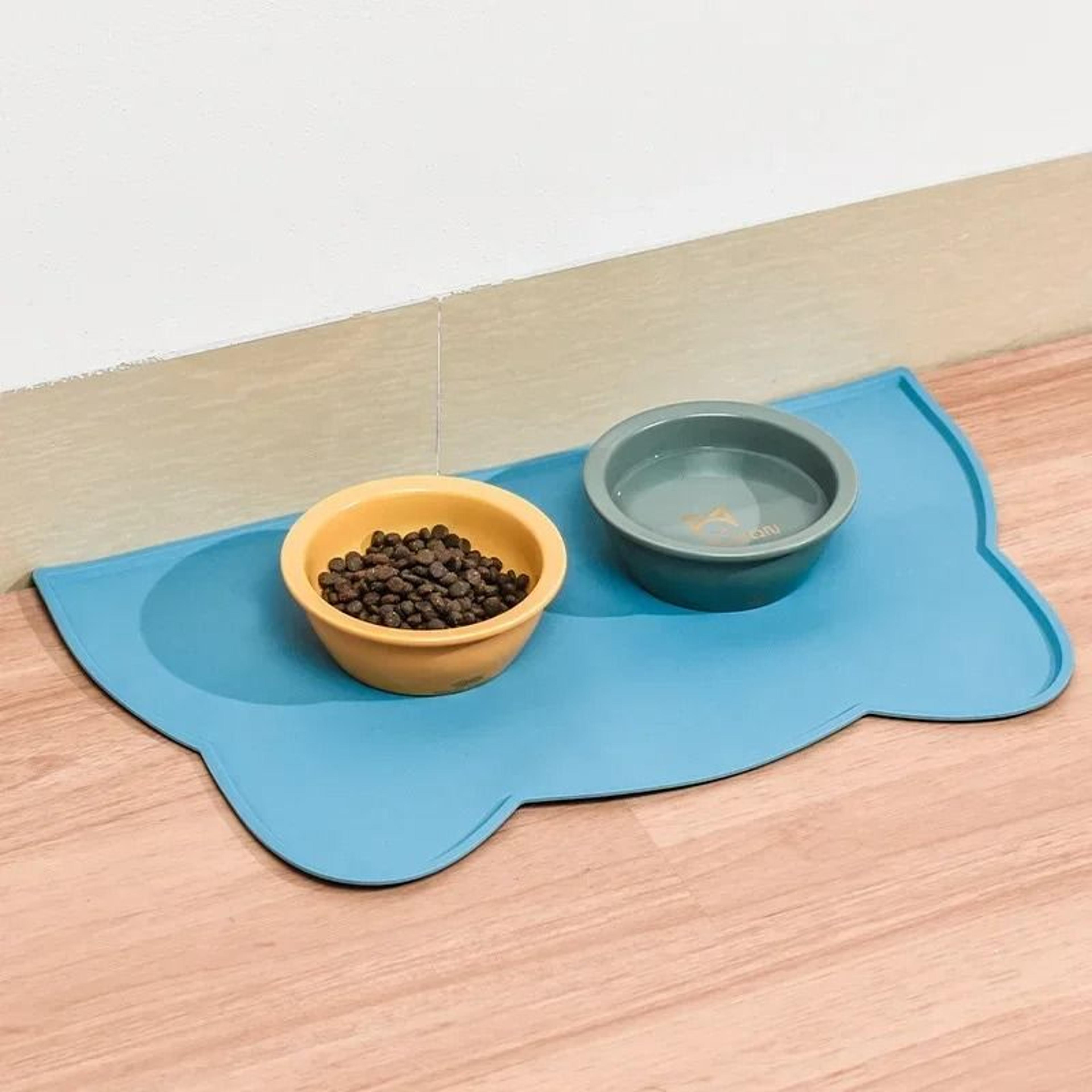 Waterproof Food Grade Silicone Pet Bowl Mat 2