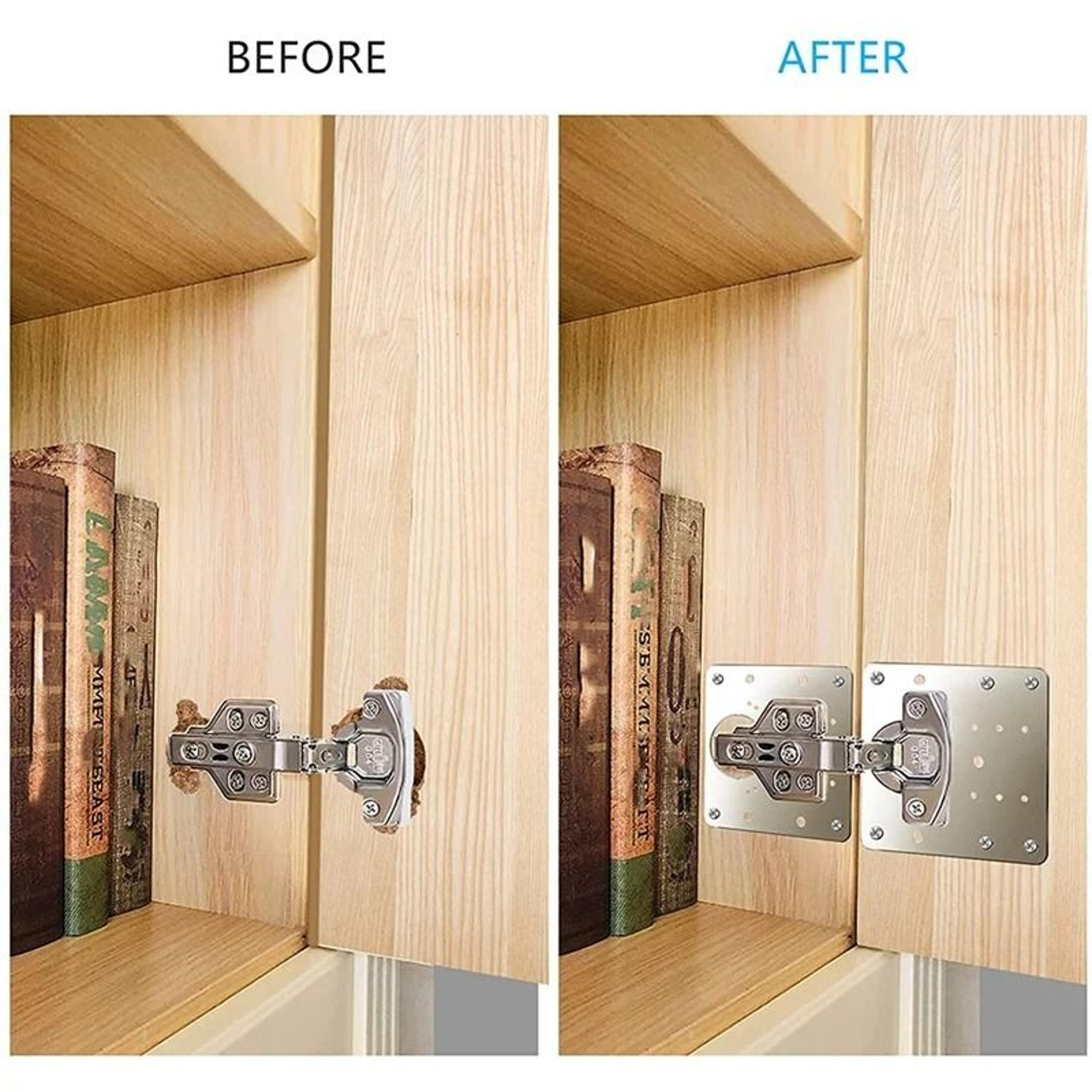 Cabinet Hinge Repair Plate Kit 2