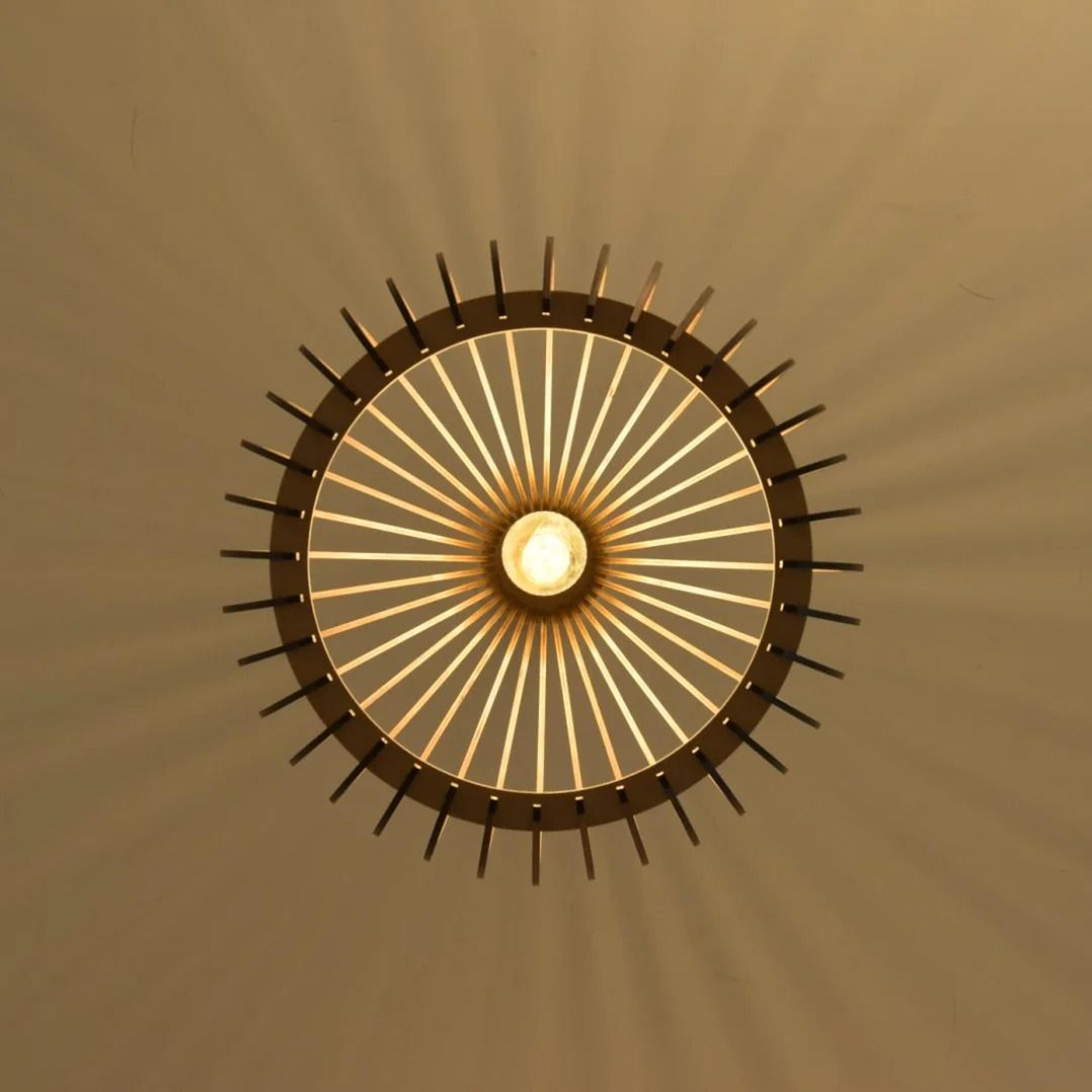 Handmade Rattan Bamboo Ceiling Lamp 3