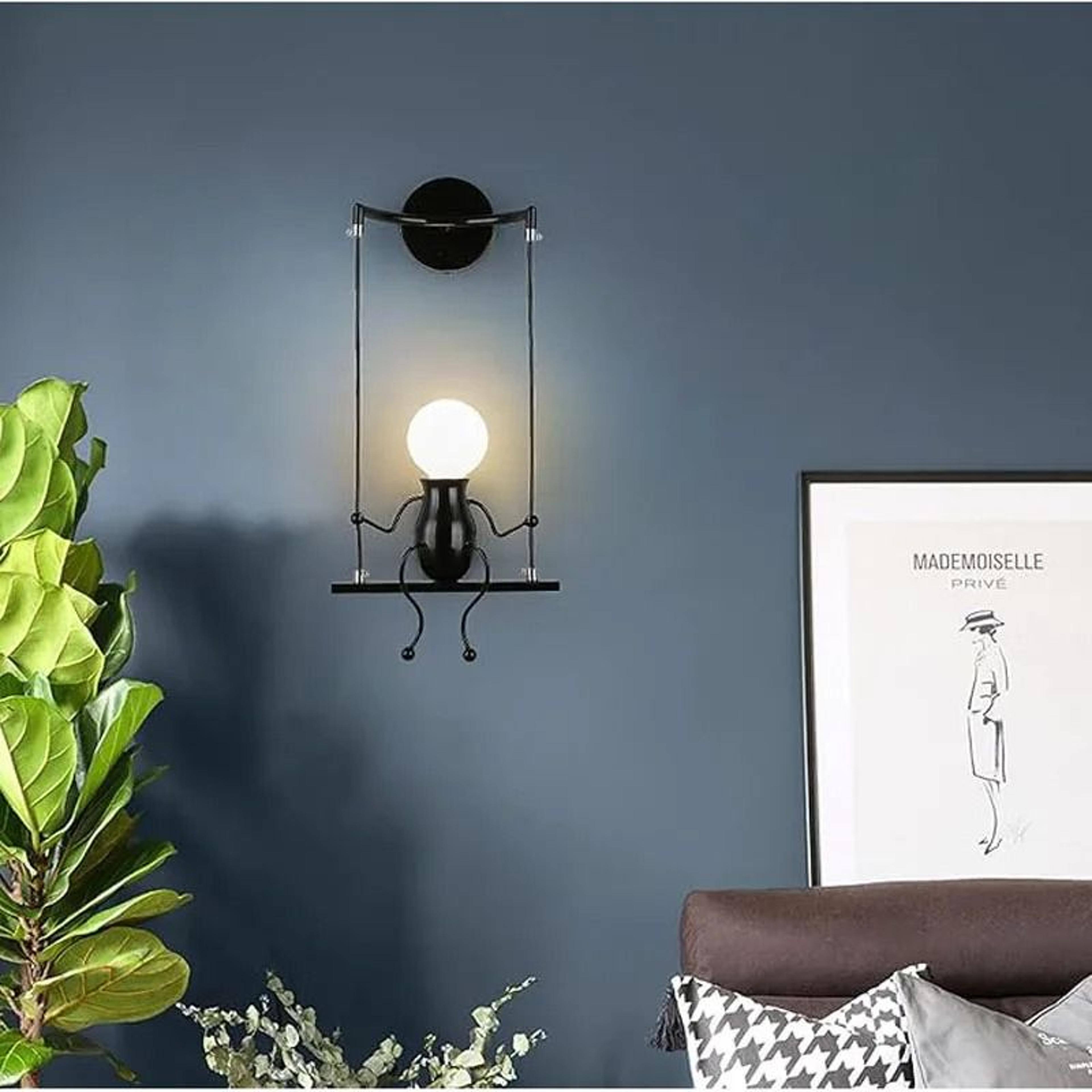 Creative Little Man Wall Lamp 1