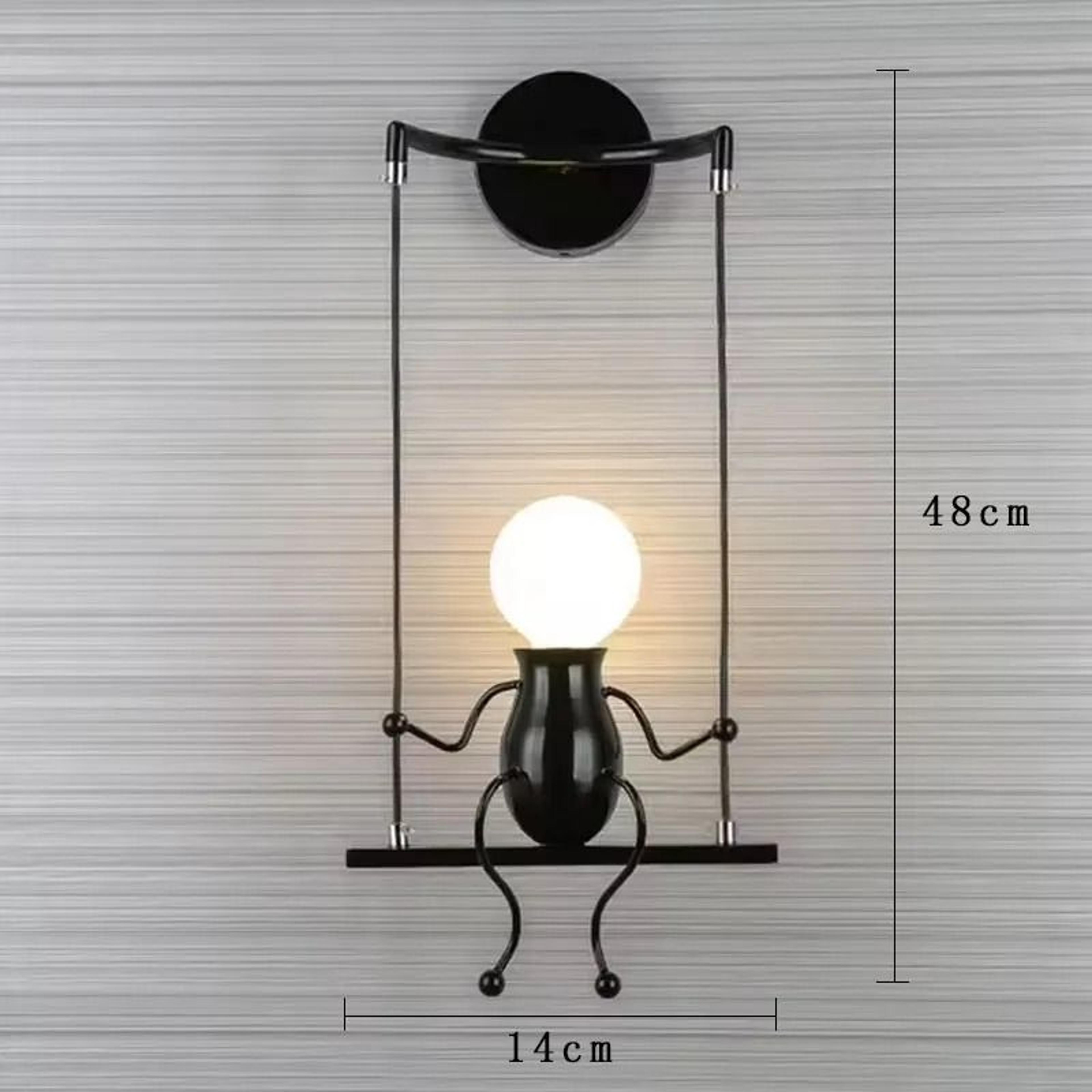 Creative Little Man Wall Lamp 5