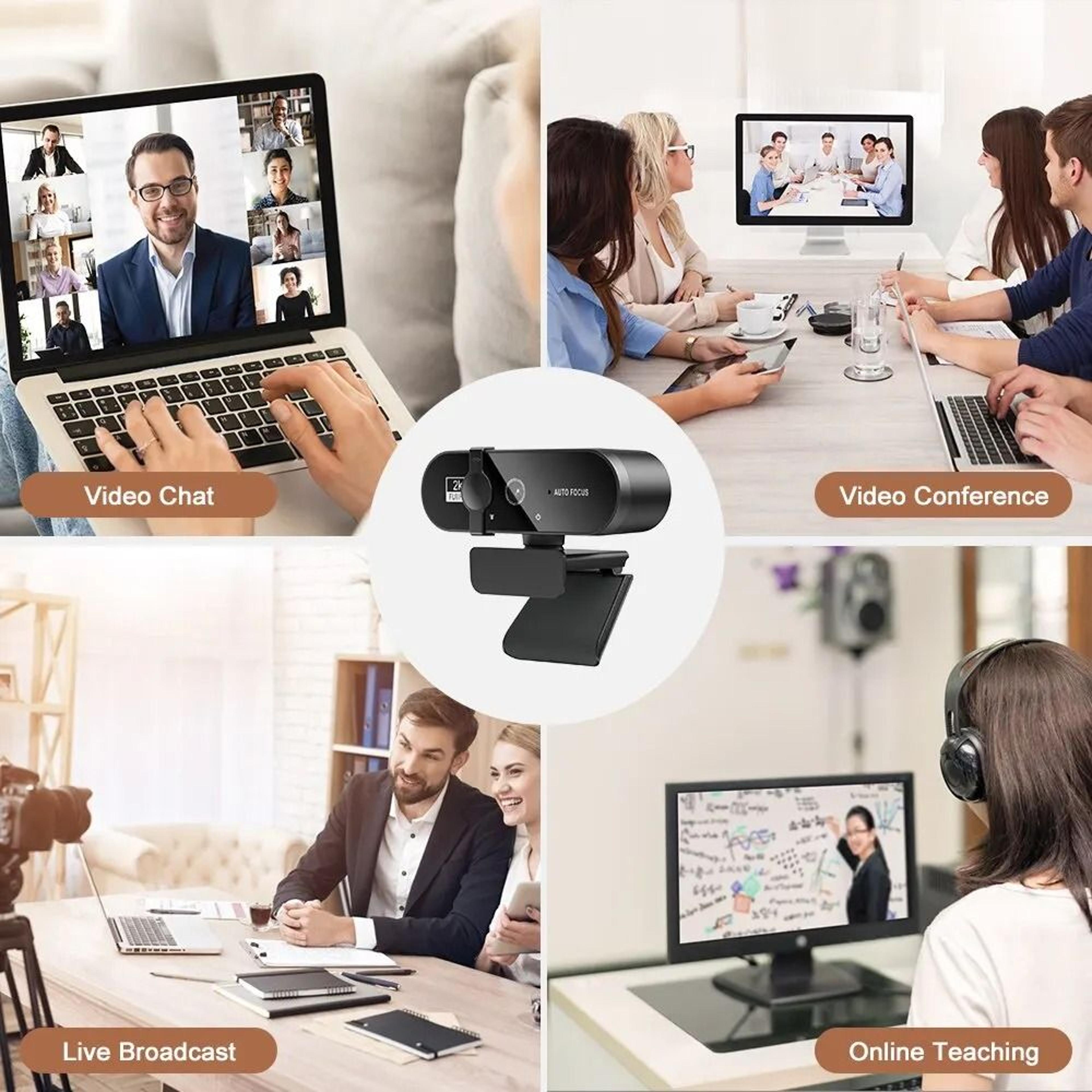 HD USB Webcam With Microphone 5