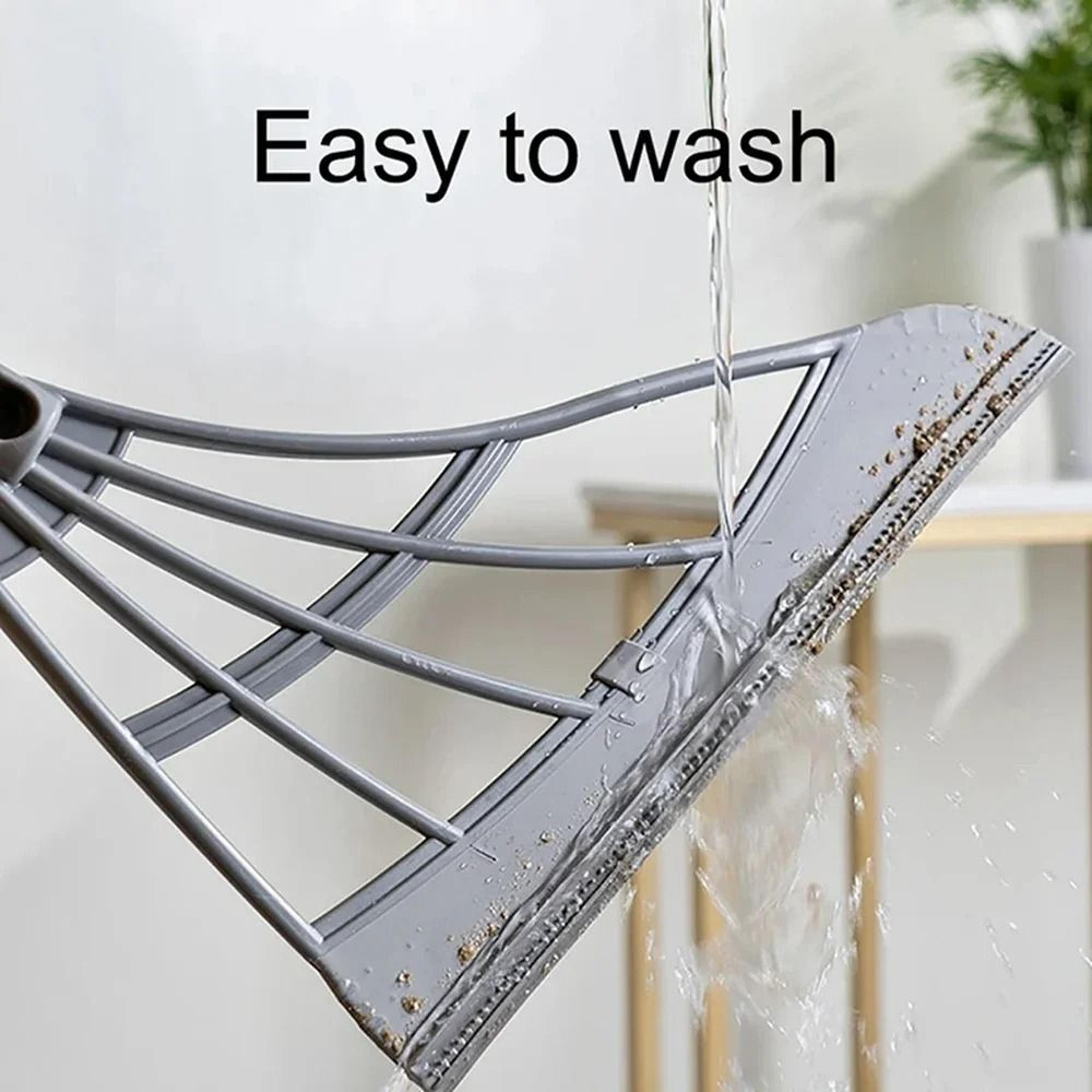 Silicone Scraper Broom And Floor Wiper For Home And Bathroom Cleaning 2