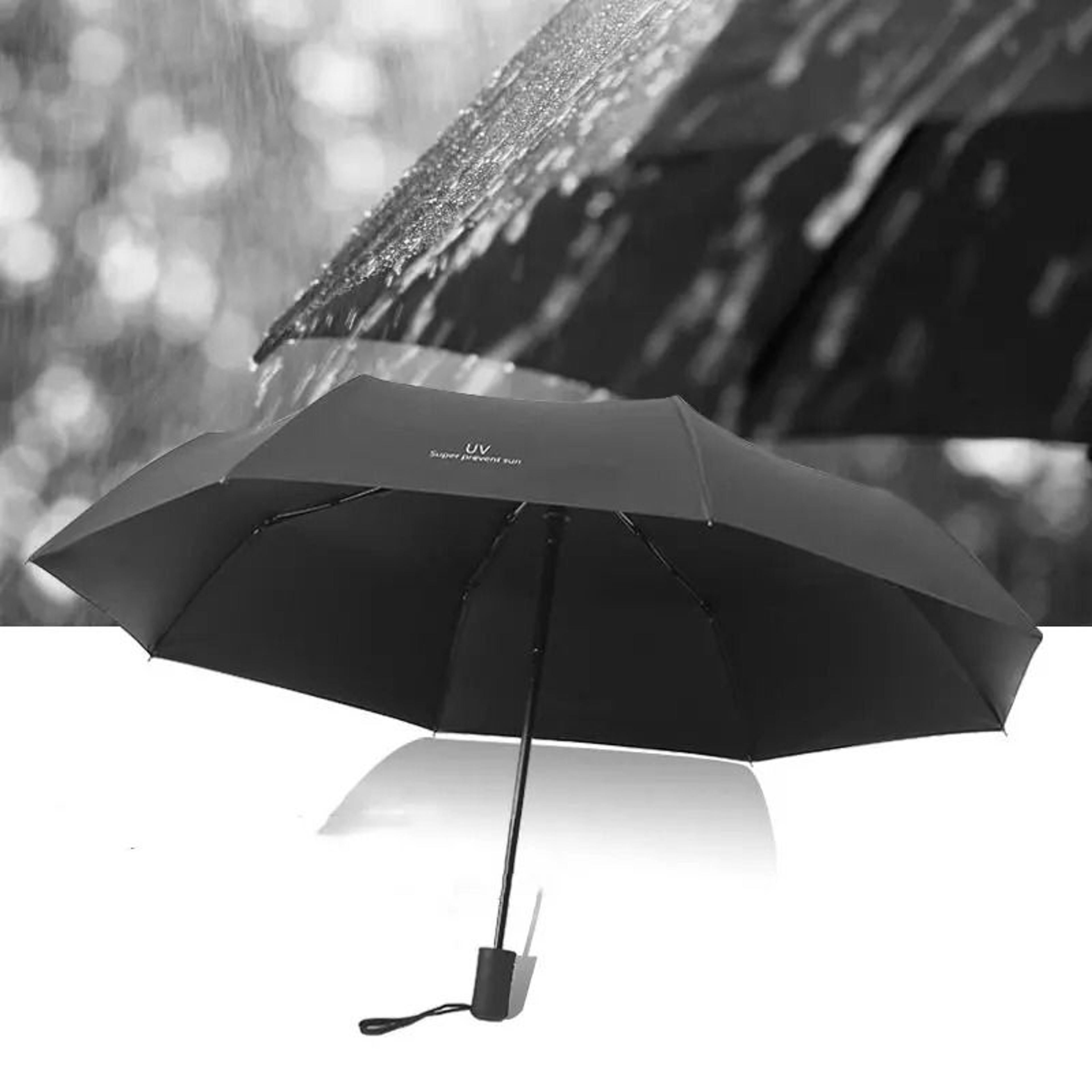 Compact Automatic Folding Umbrella With UV And Rain Protection 3