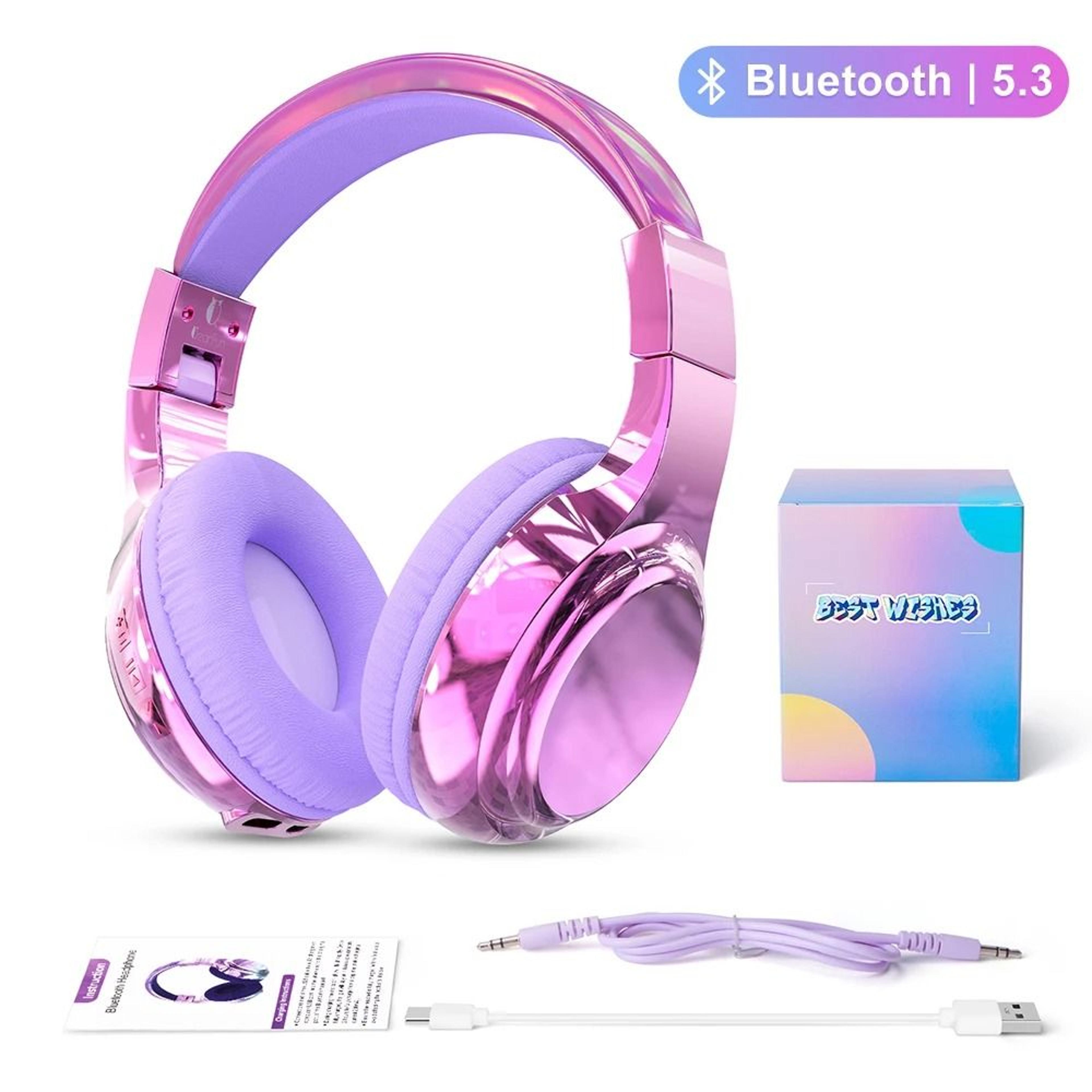 Wireless Bluetooth Headphones With Microphone And 60 Hour Battery Life 7