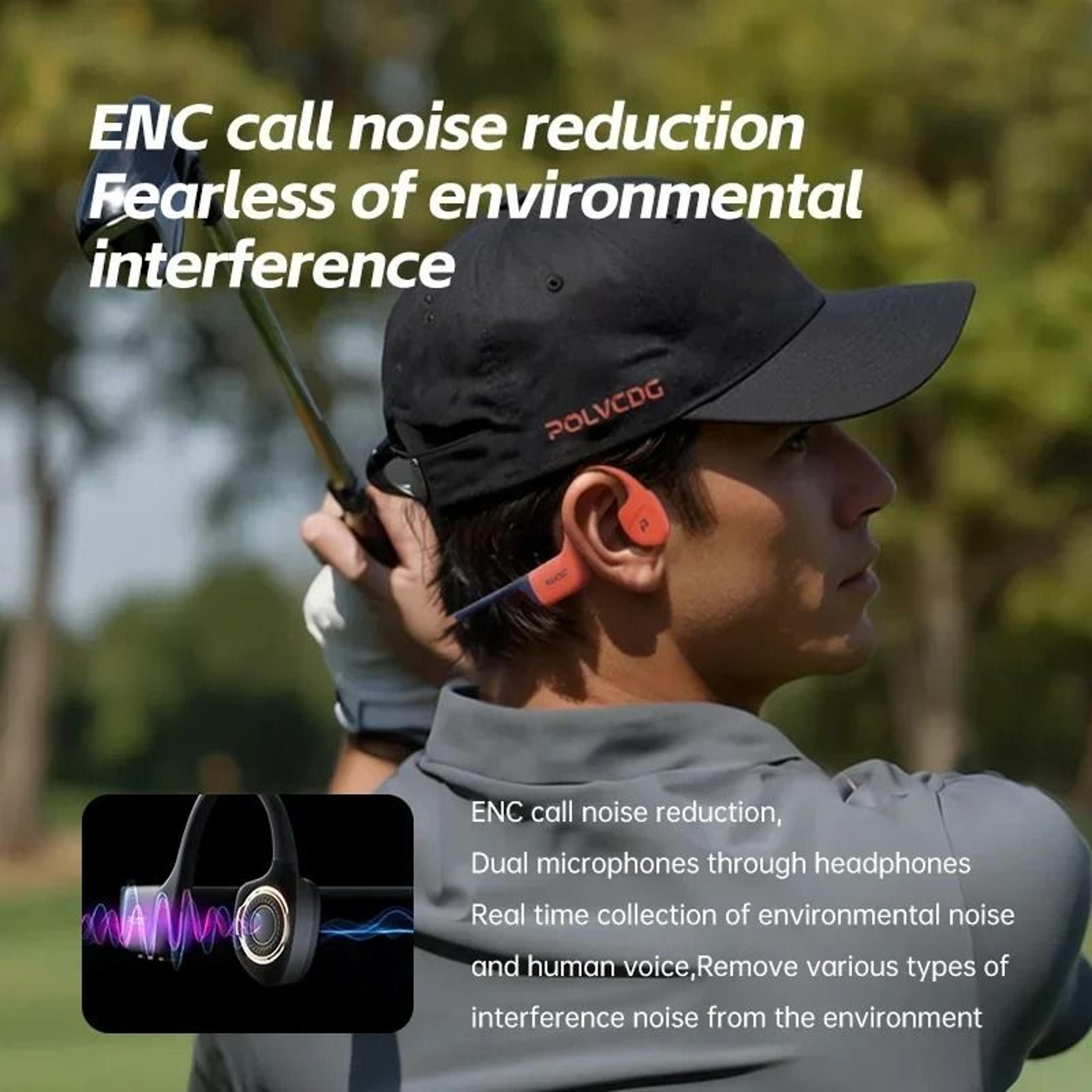 Bone Conduction Waterproof Wireless Headphones With 32GB Memory 1
