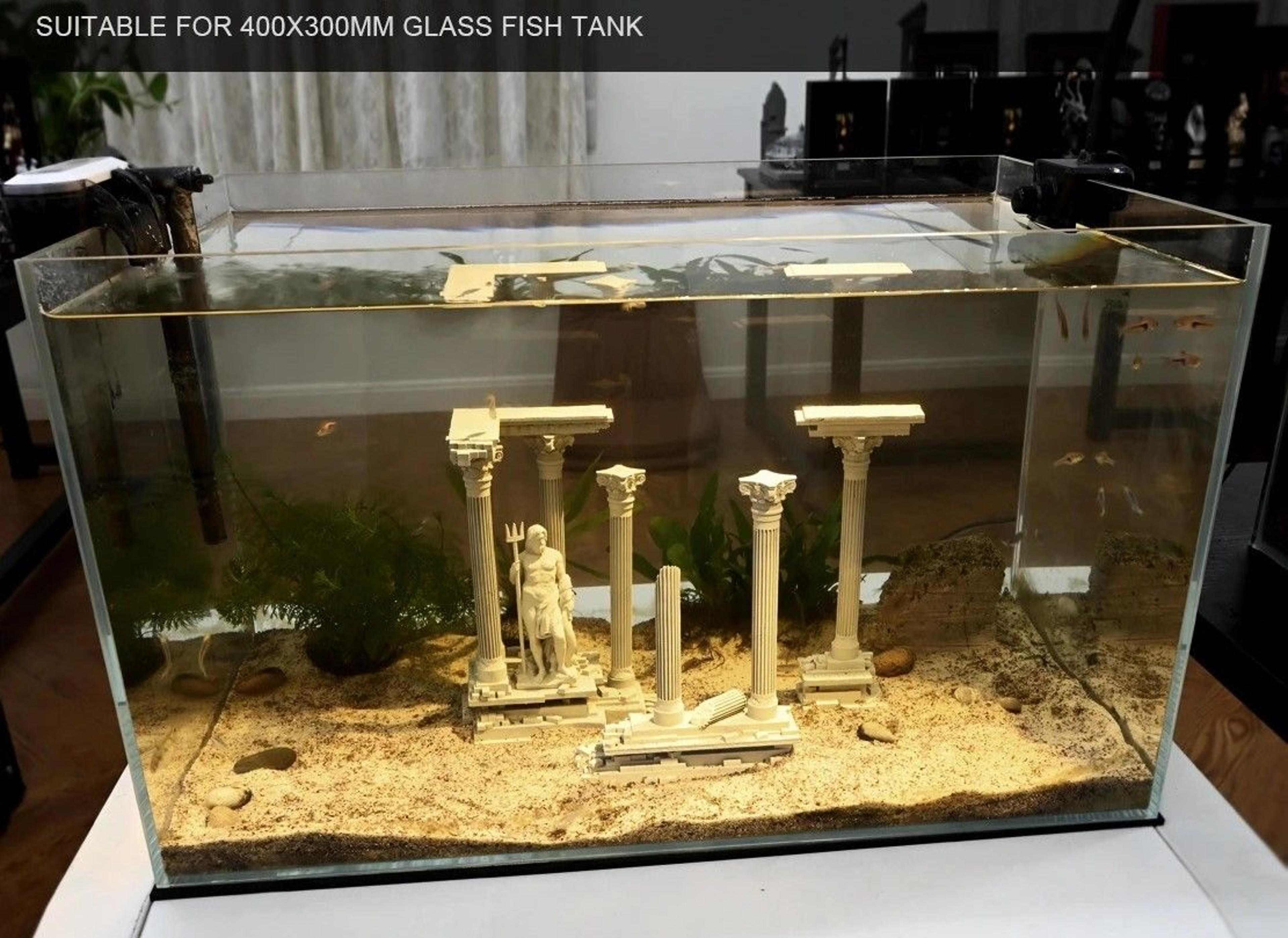Roman Column Aquarium Ornament For Fish Tank Decoration 1