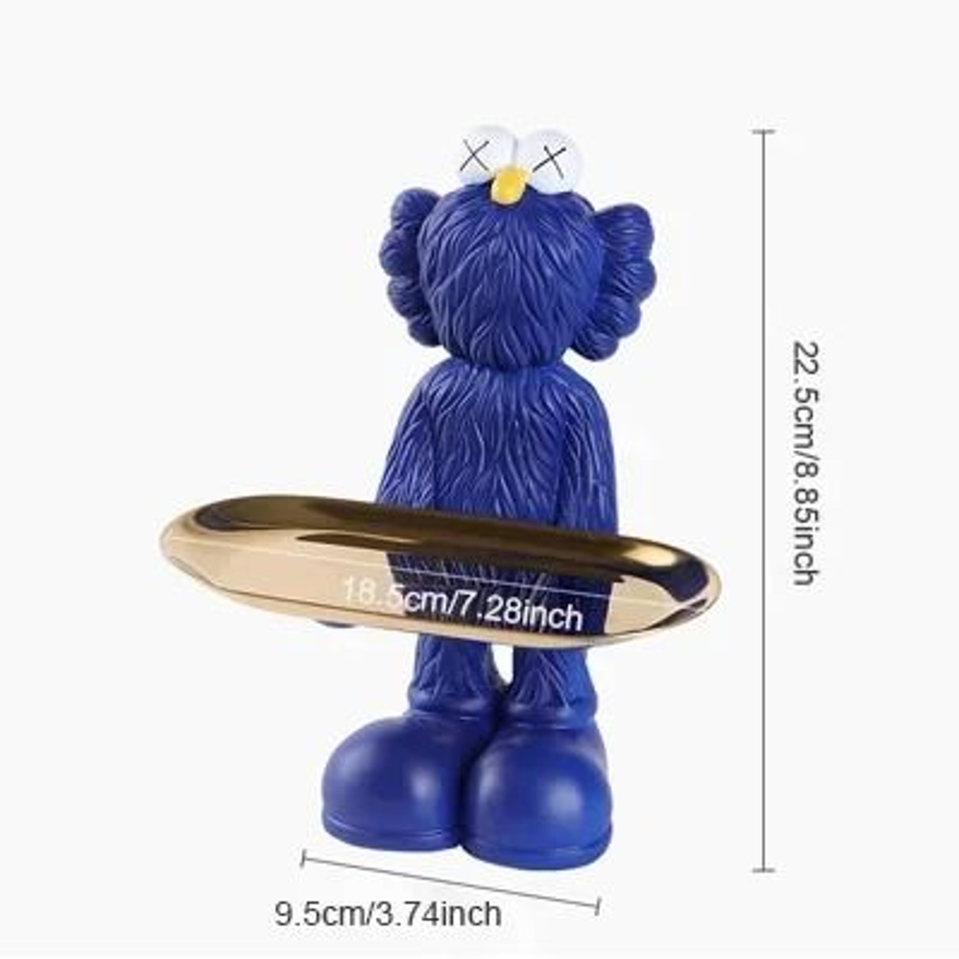 Decorative Bear Figurine Key Storage Tray For Home Entry And Living Room 6