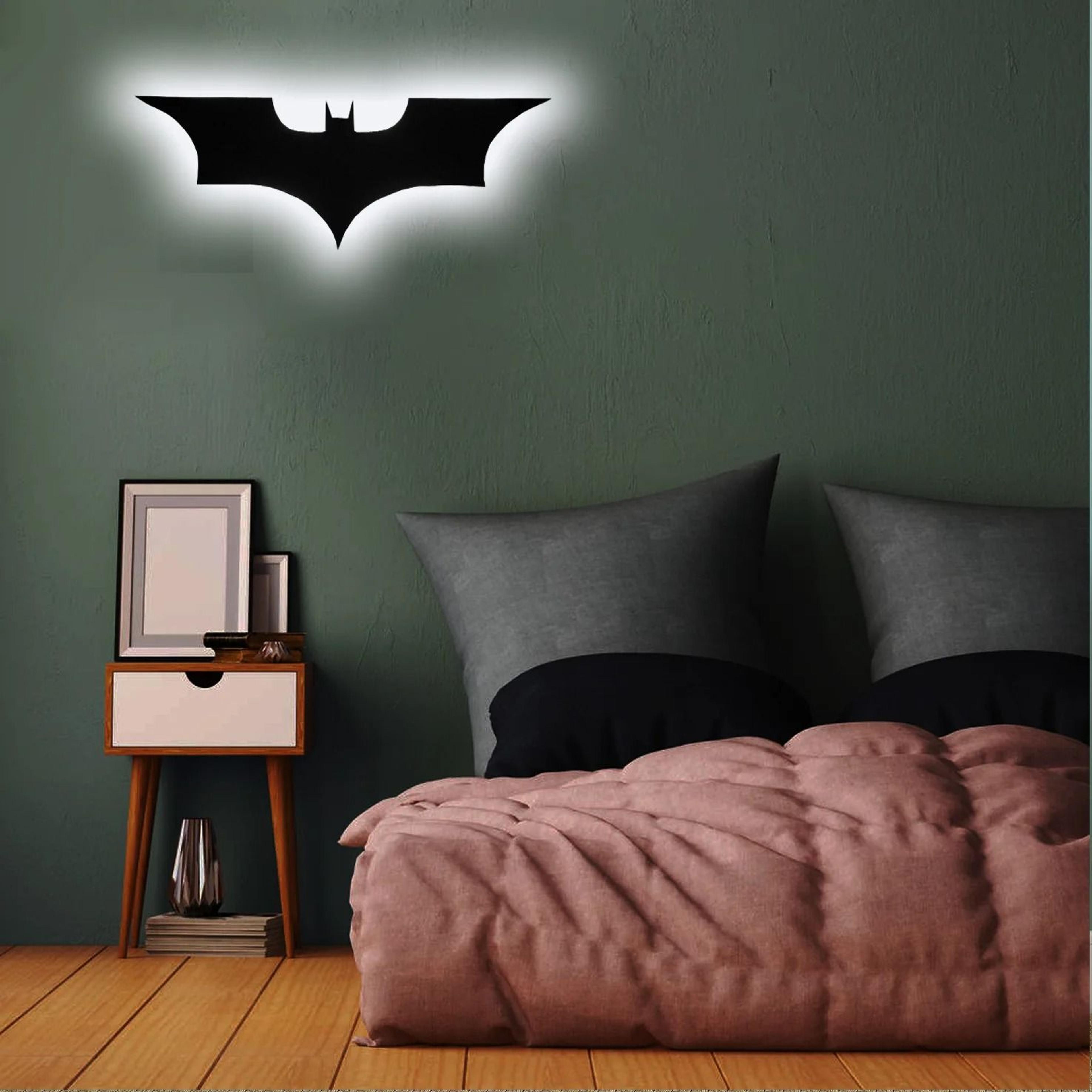 LED Bat Wing Wall Lamp With Color Changing Remote Control 2