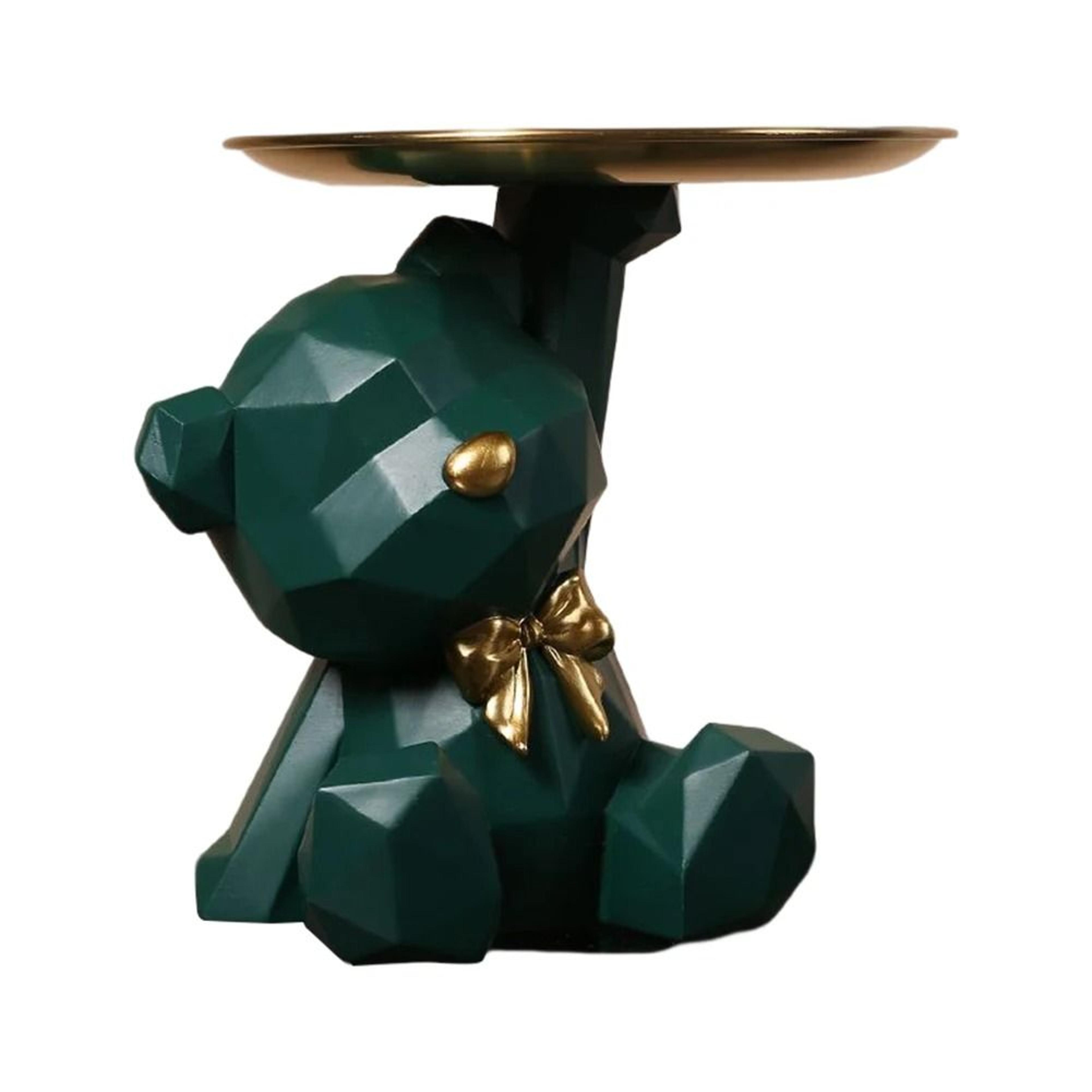 Geometric Bear Key Holder Figurine For Home Decoration 8