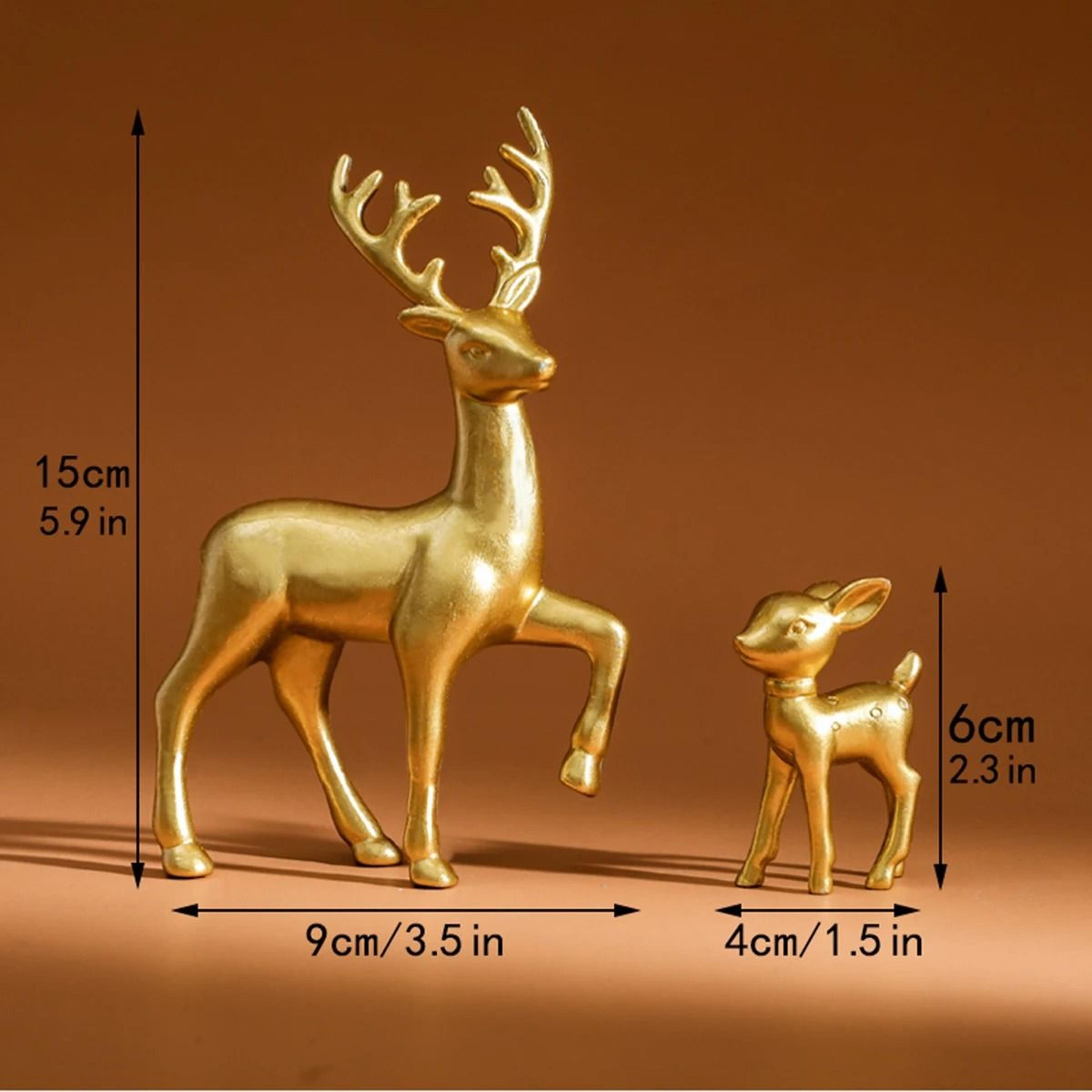Mother Deer Minimalist Kids Room Figurines Home Decoration 7