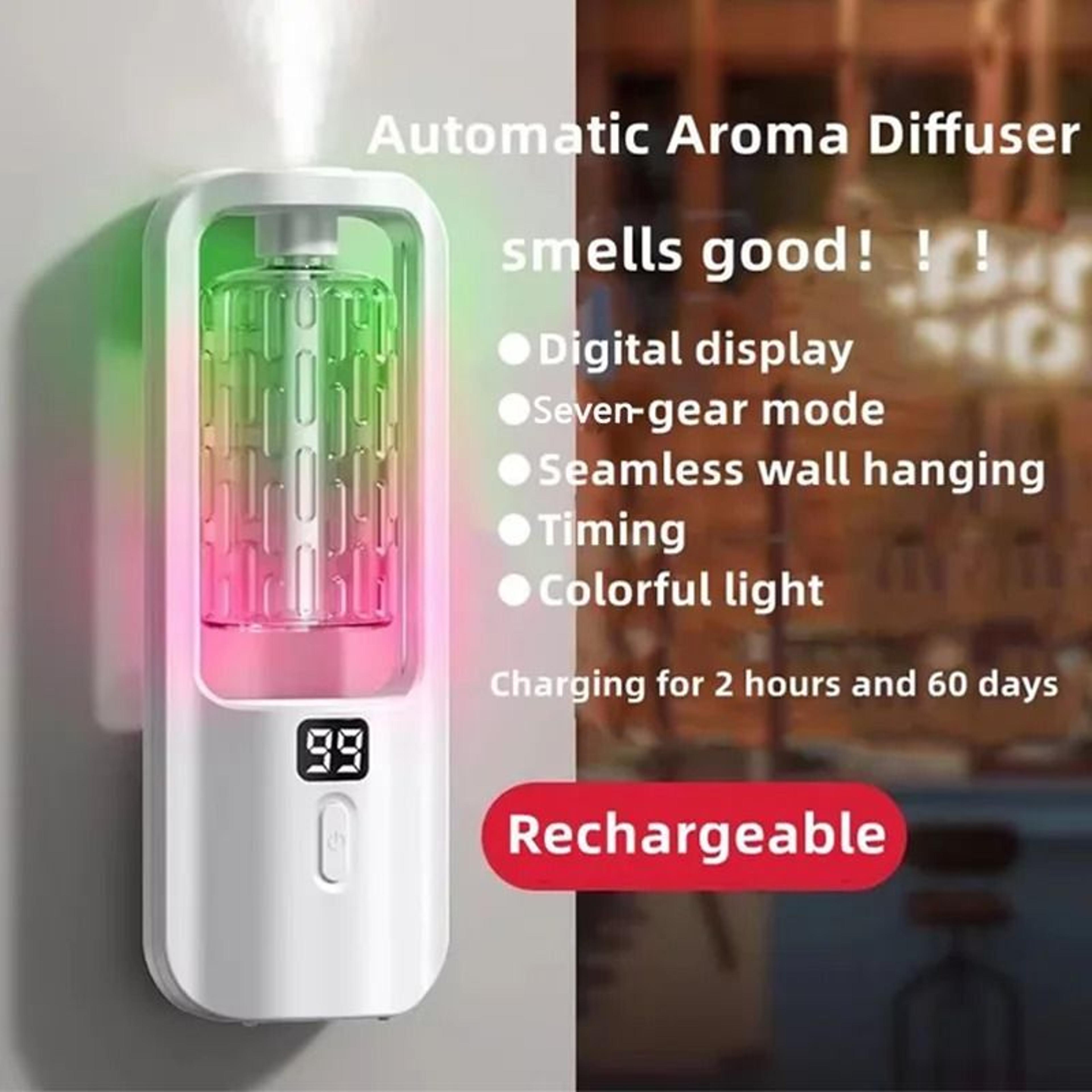 Wall Mounted Aroma Diffuser With 50ml Capacity And Timer Setting 2
