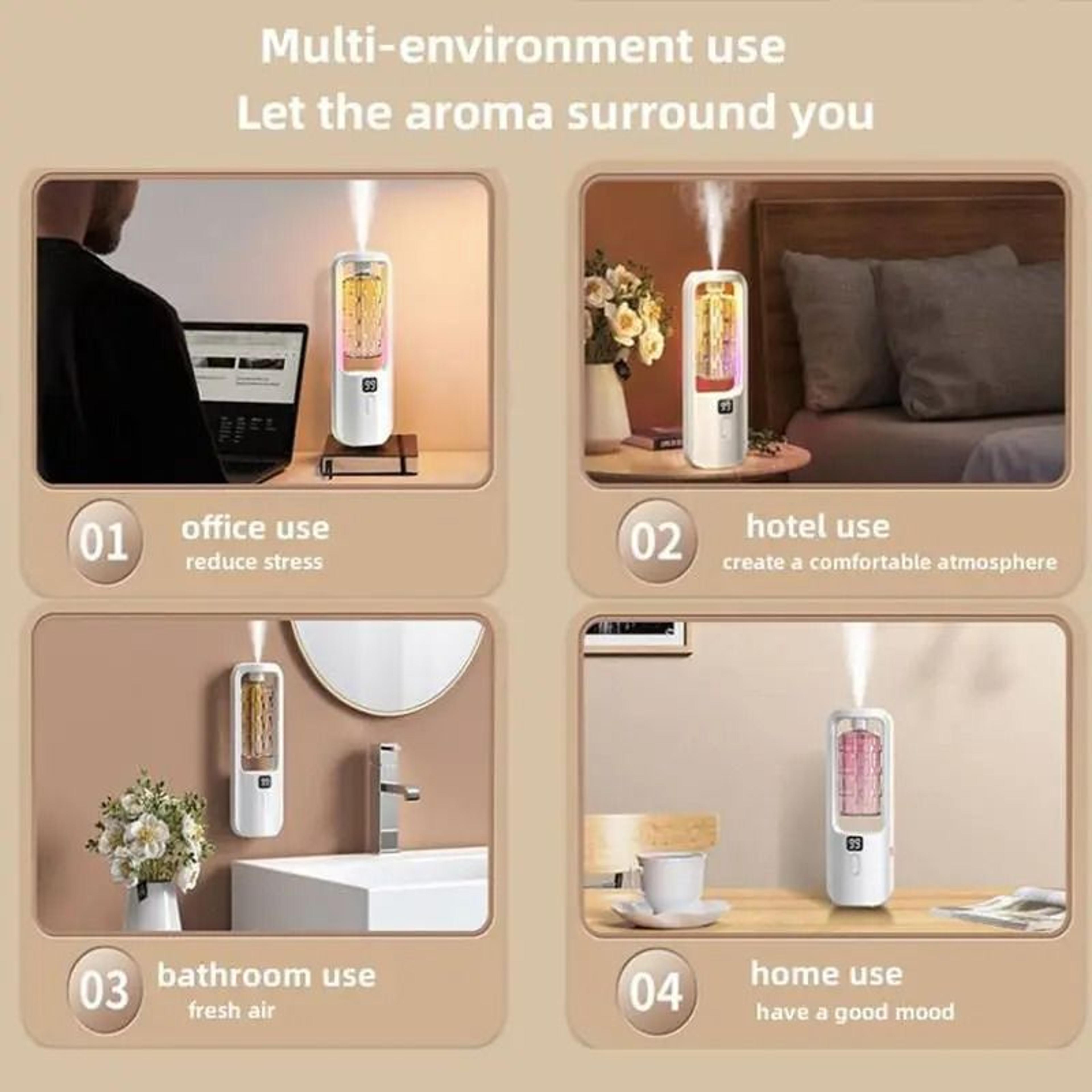 Wall Mounted Aroma Diffuser With 50ml Capacity And Timer Setting 4