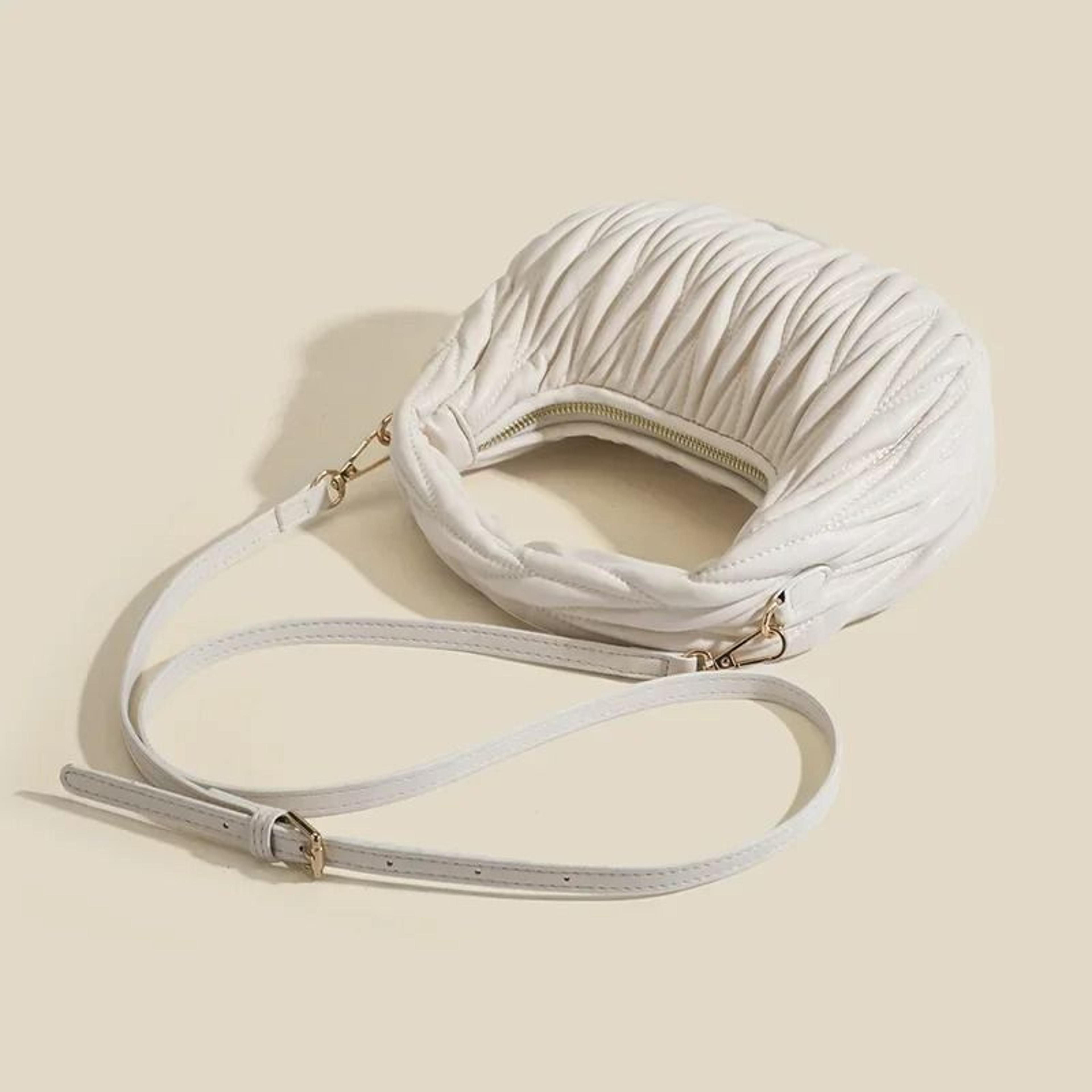 Korean Style Embroidered Handbag With Small Pouch 1