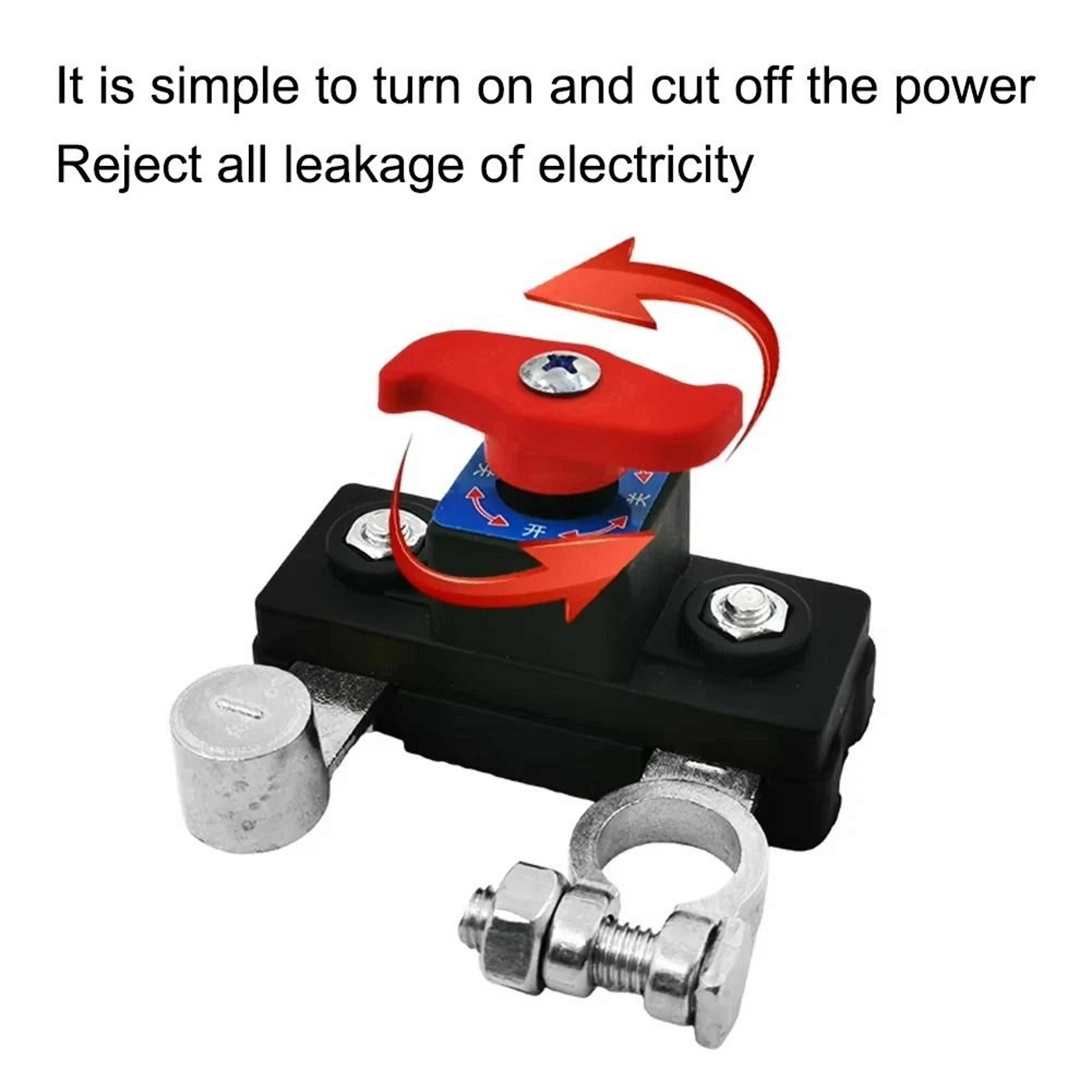 Car Battery Disconnect Switch Power Cut Off 12V 24V 5